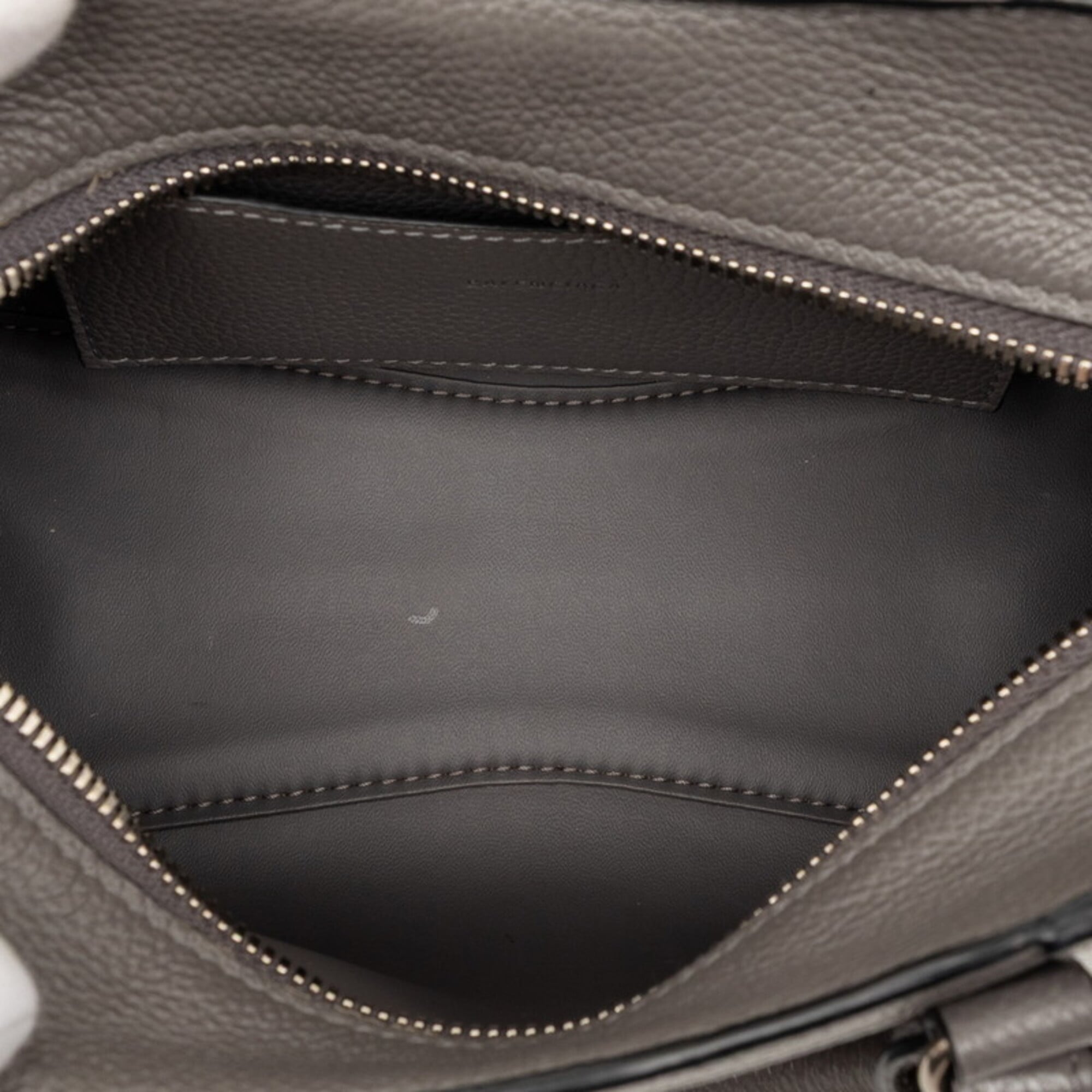 Balenciaga Gray Leather Handbag Shoulder