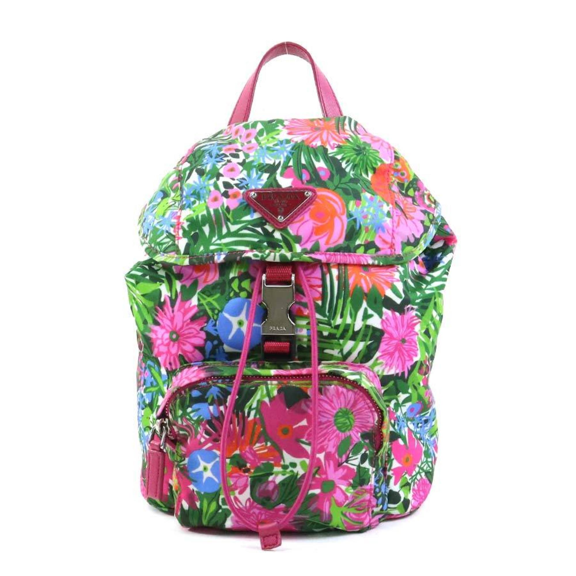 Prada Multi-Color Nylon Backpack