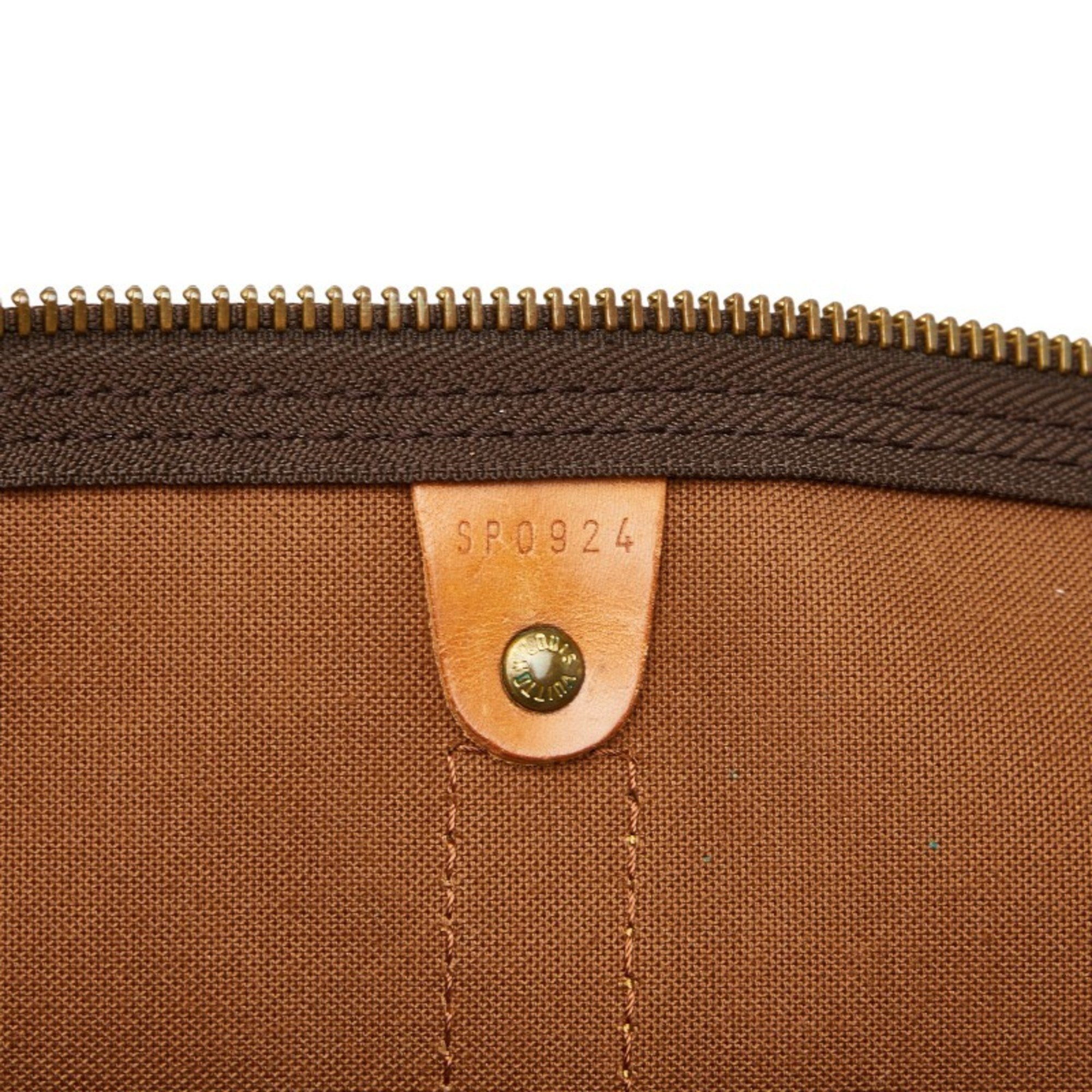 Louis Vuitton Brown Monogram Monogram Boston Bag