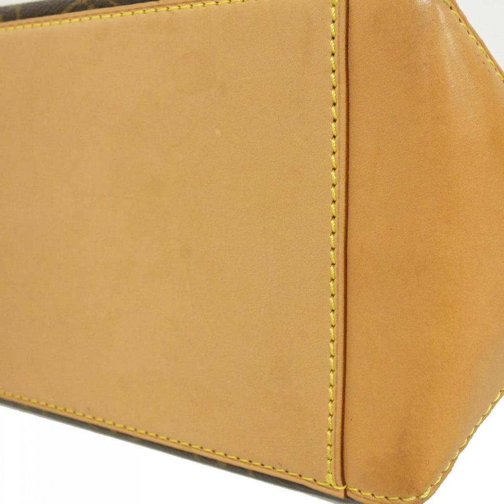 Louis Vuitton Marron Coated Canvas Handbag