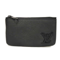Louis Vuitton Noir Leather Coin Purse/Coin Case