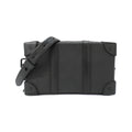 Louis Vuitton Black Leather Shoulder Bag