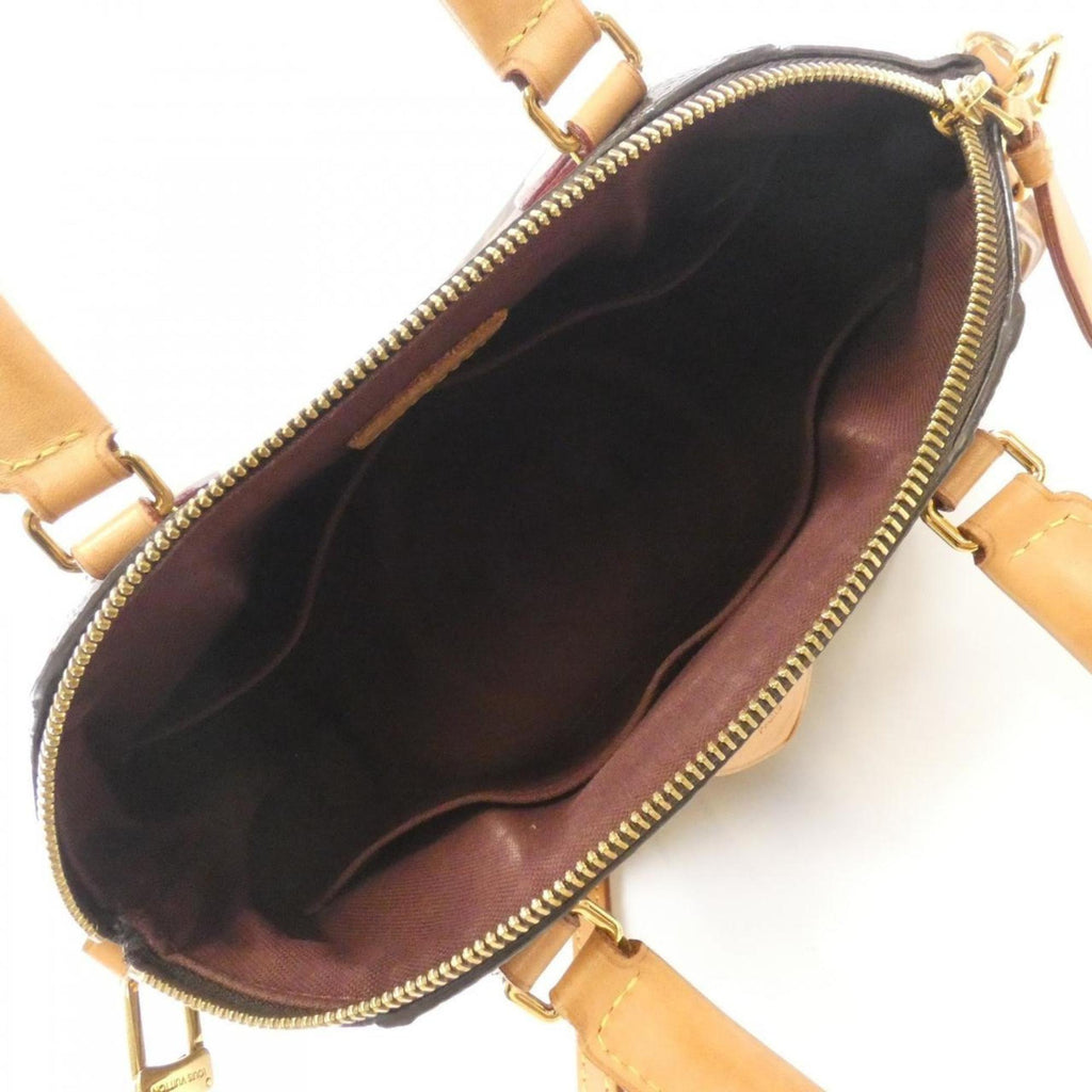 Louis Vuitton Marron Coated Canvas Handbag