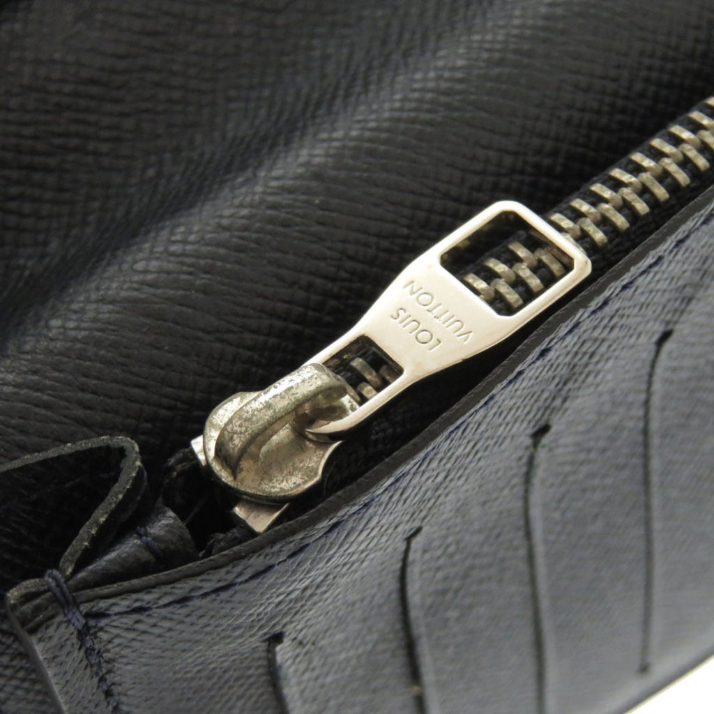 Louis Vuitton Navy Taiga Leather Long Wallet