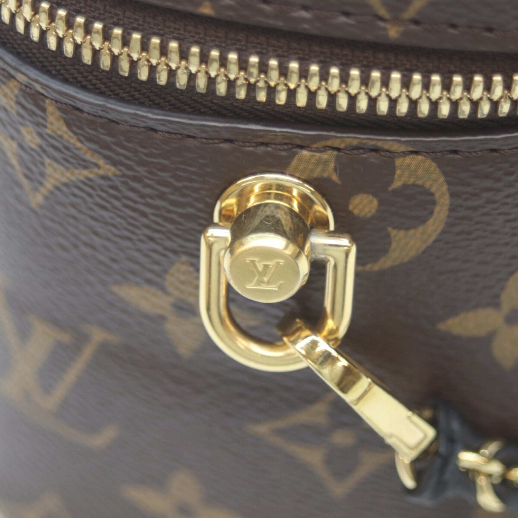 Louis Vuitton Black Brown Monogram Reverse Shoulder Bag