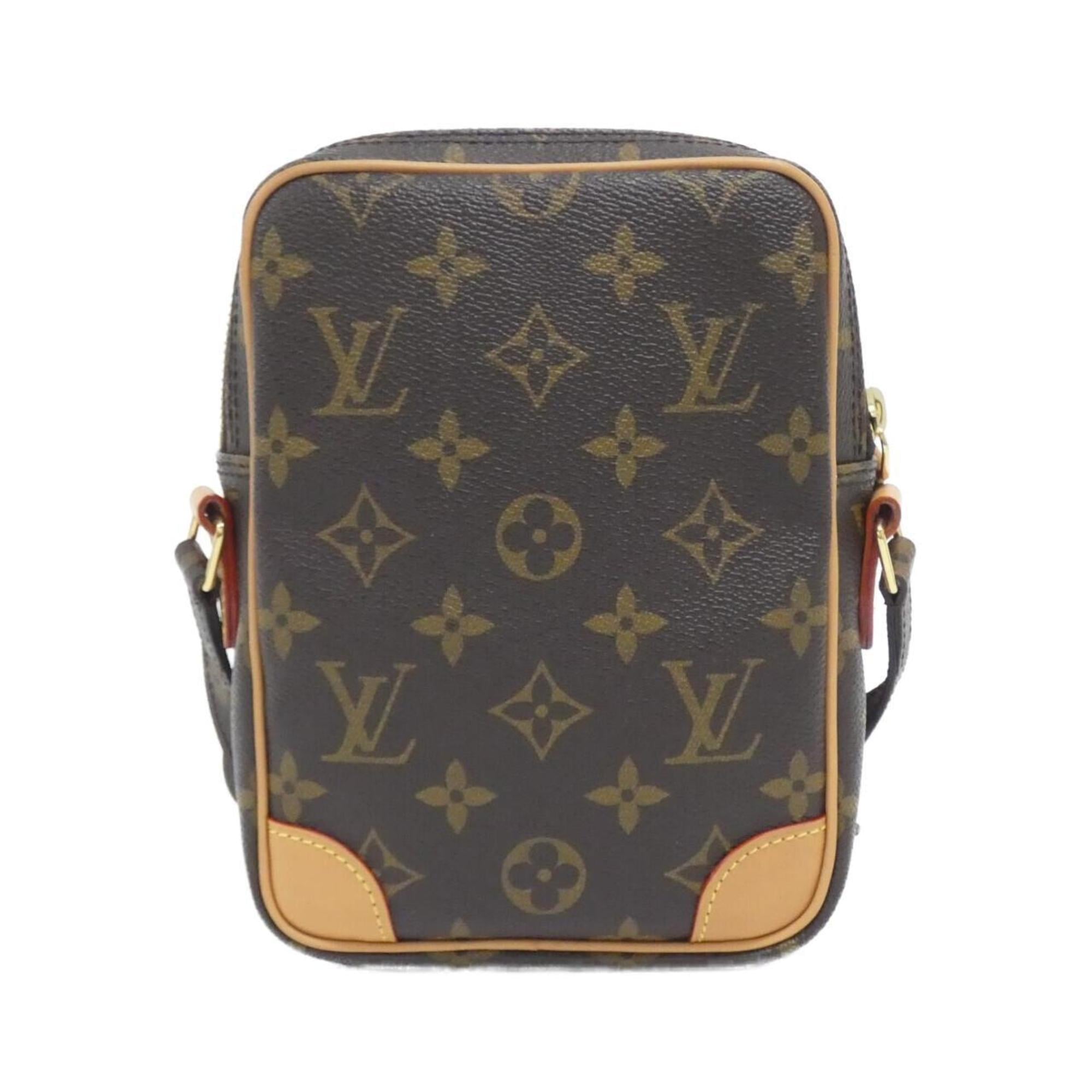 Louis Vuitton Marron Coated Canvas Shoulder Bag