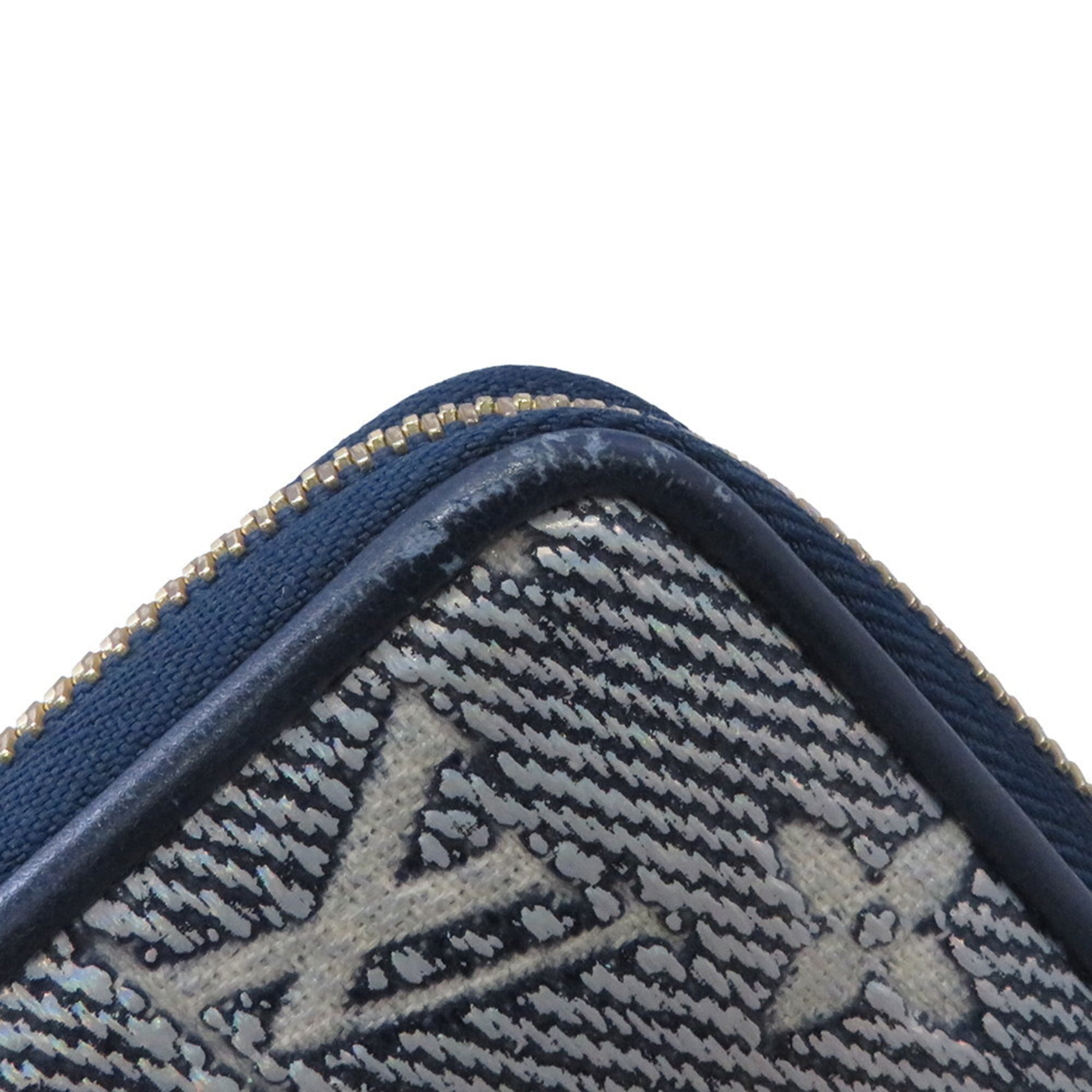 Louis Vuitton Monogram Navy Jacquard Long Wallet