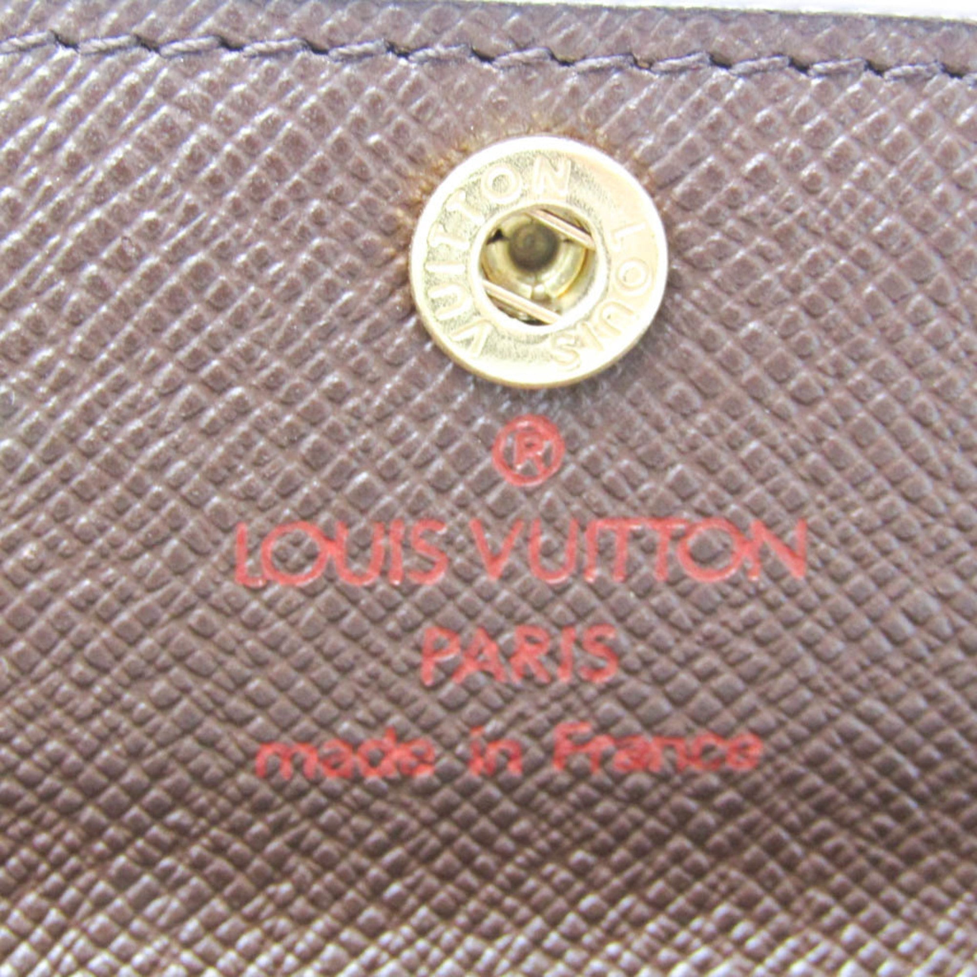 Louis Vuitton Damier Ebene Damier Canvas Coin Purse/Coin Case