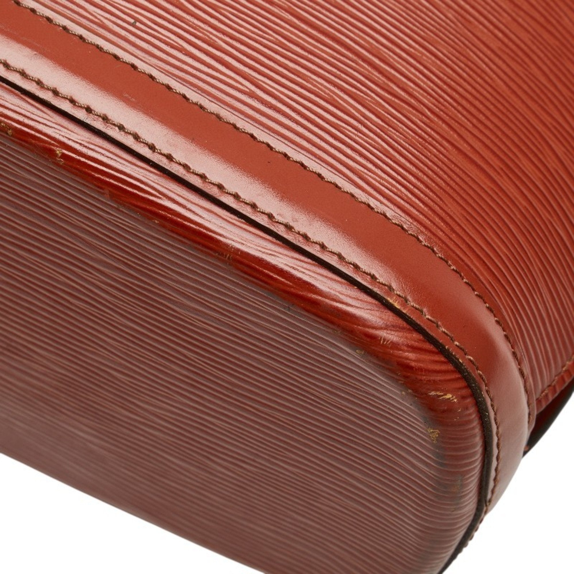 Louis Vuitton Kenyan Brown Leather Shoulder Bag Tote Bag