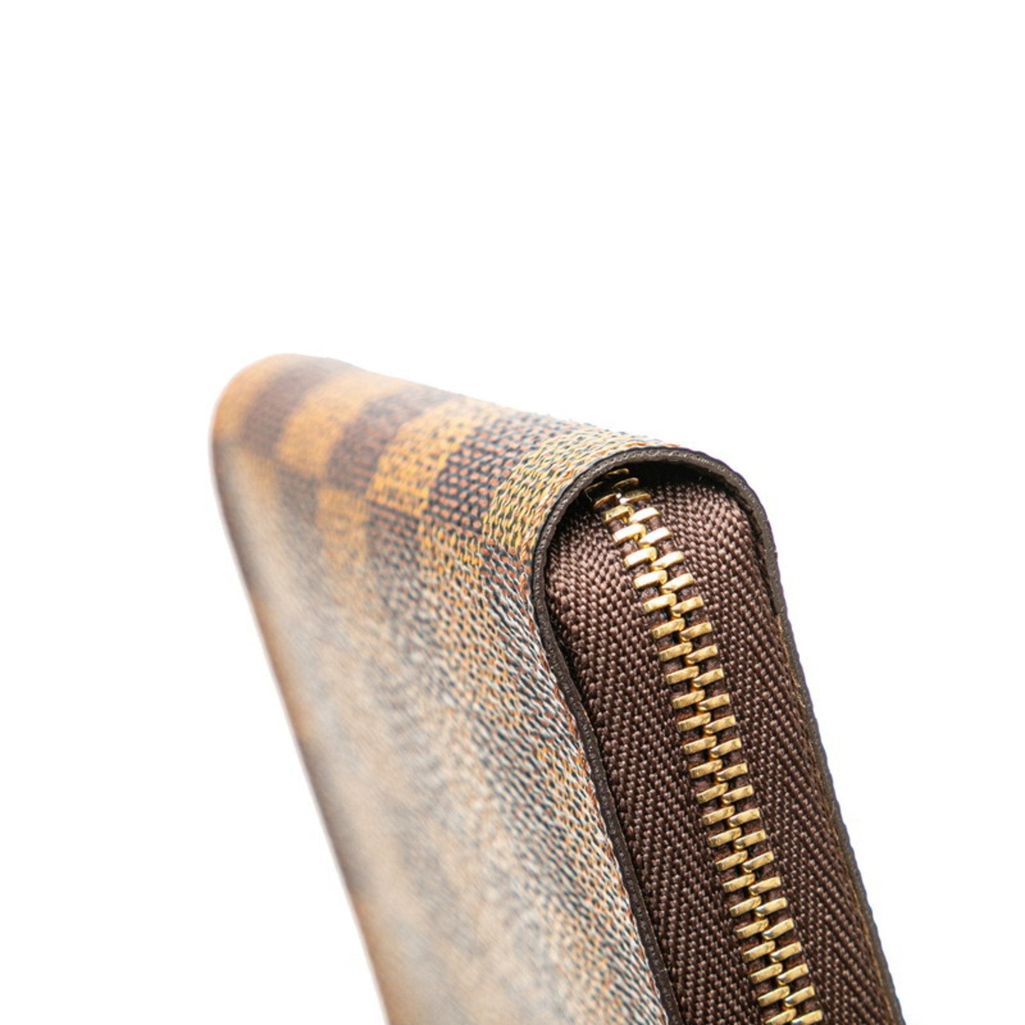 Louis Vuitton Brown Pvc Leather Coin Purse/Coin Case