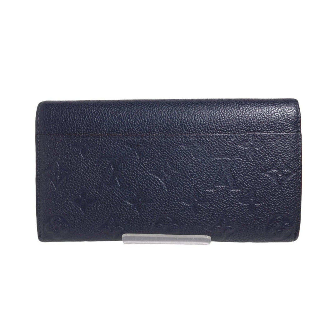 Louis Vuitton Marine Rouge Monogram Empreinte Long Wallet