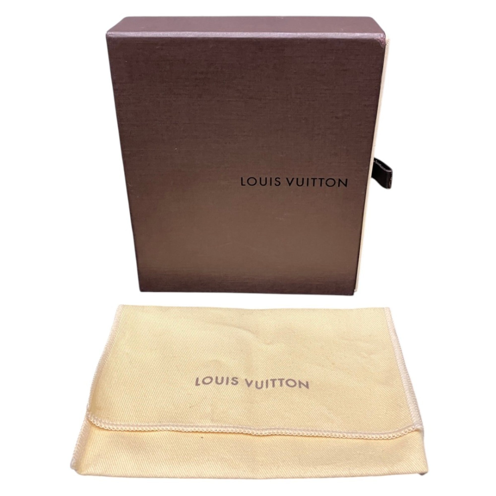 Louis Vuitton Brown Pvc Coin Purse/Coin Case