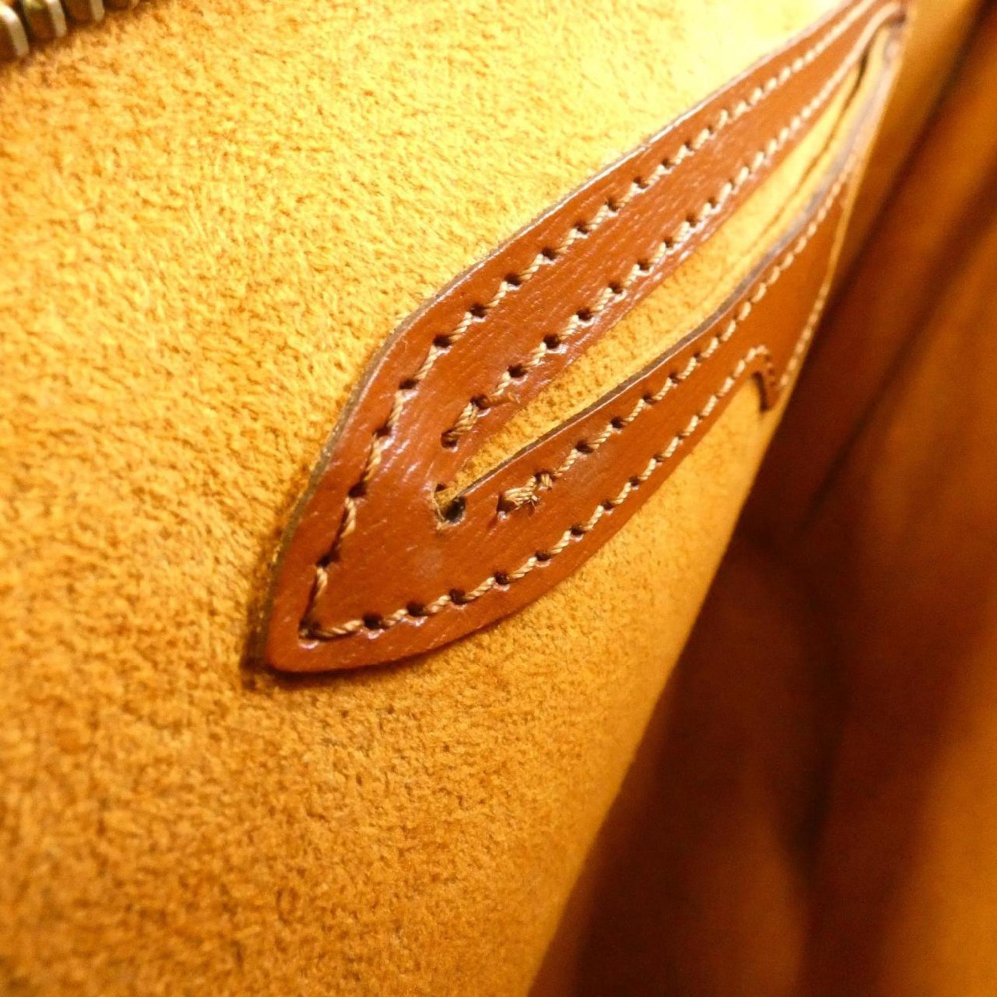 Louis Vuitton Brown Leather Handbag