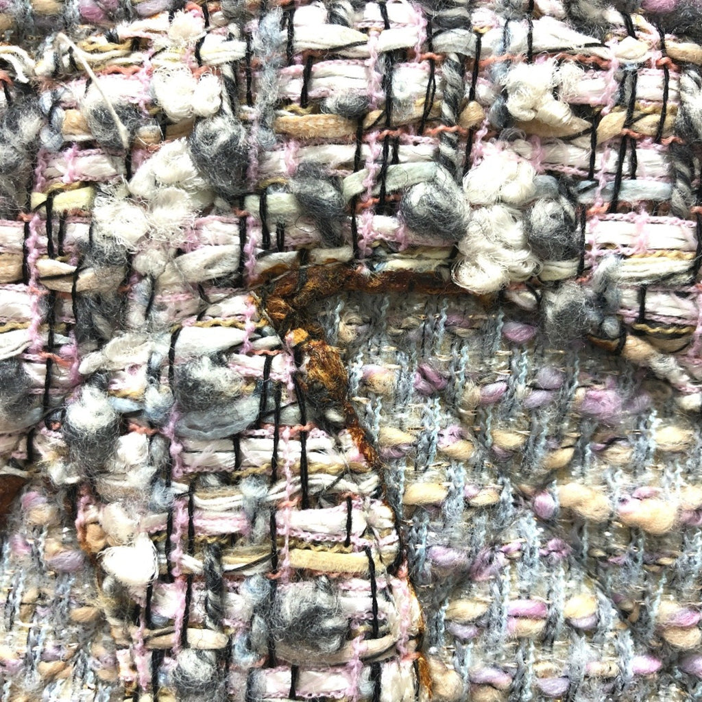 Chanel Purple Tweed Tote Bag