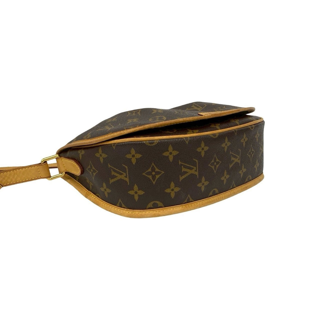 Louis Vuitton Brown Leather Pvc Pochette Shoulder Bag