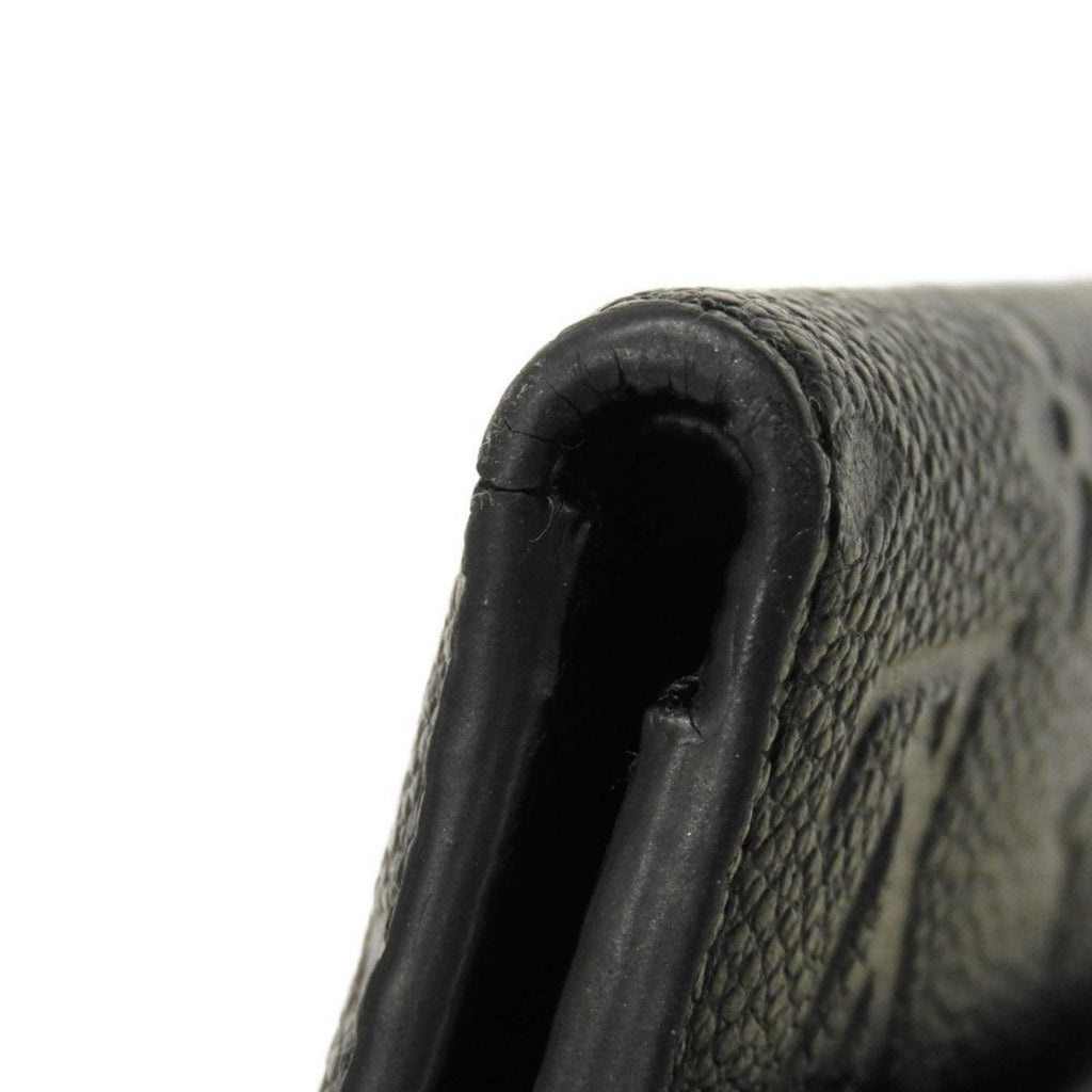 Louis Vuitton Monogram Empreinte Black Noir Monogram Empreinte Wallet (Tri-Fold)