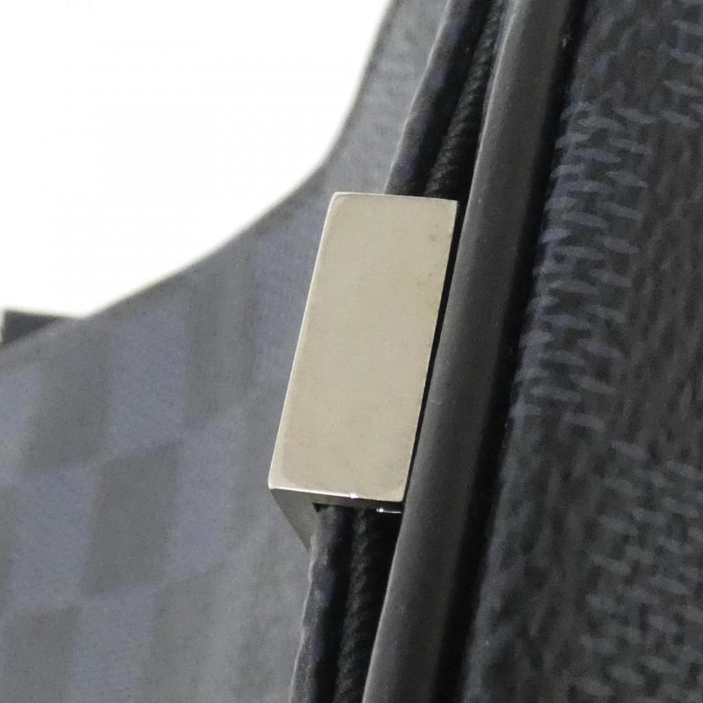 Louis Vuitton Black Cobalt Coated Canvas Shoulder Bag