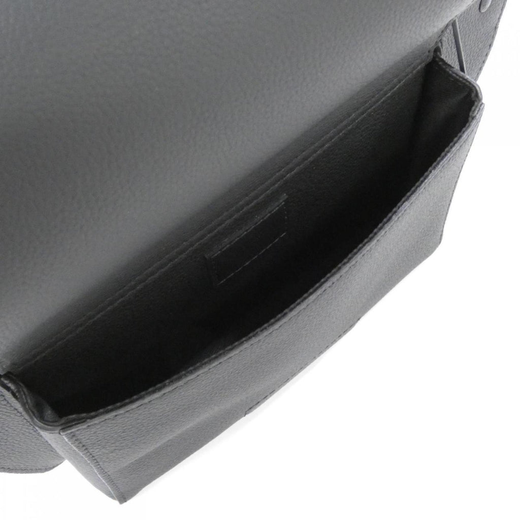 Louis Vuitton Black Leather Shoulder Bag