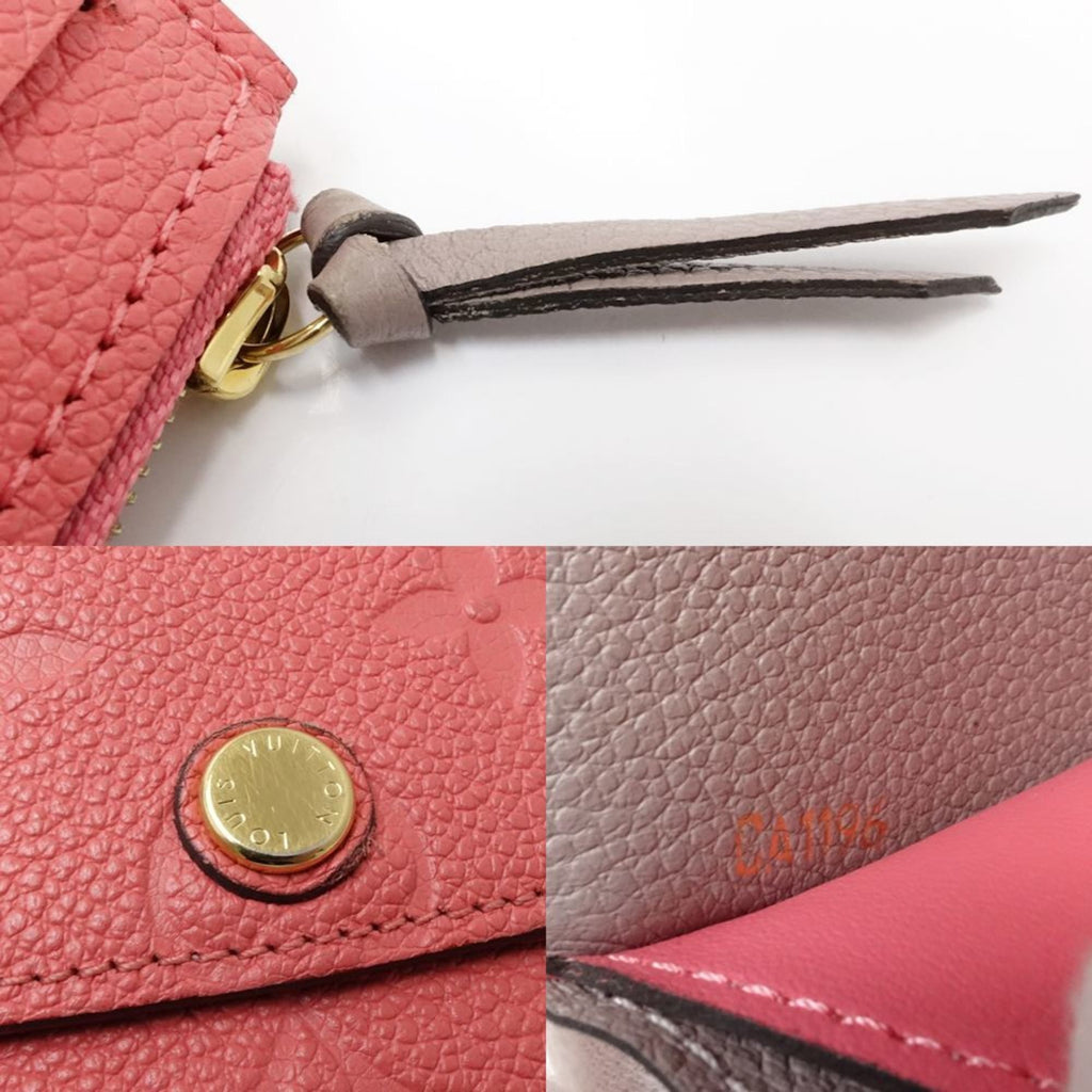 Louis Vuitton Hot Pink Monogram Empreinte Long Wallet