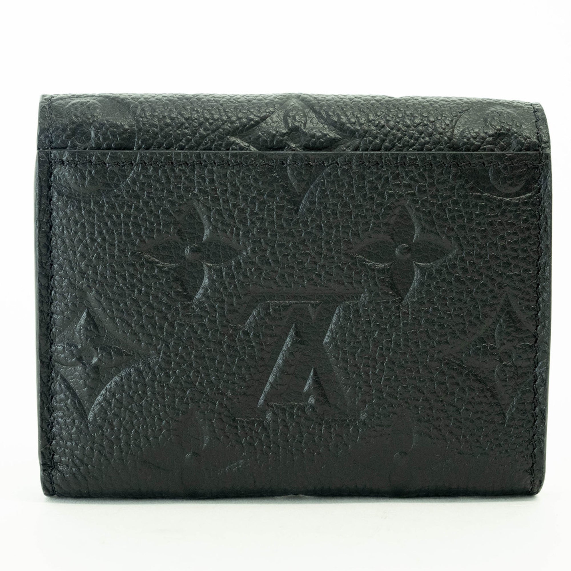 Louis Vuitton Noir Monogram Empreinte Wallet (Tri-Fold)