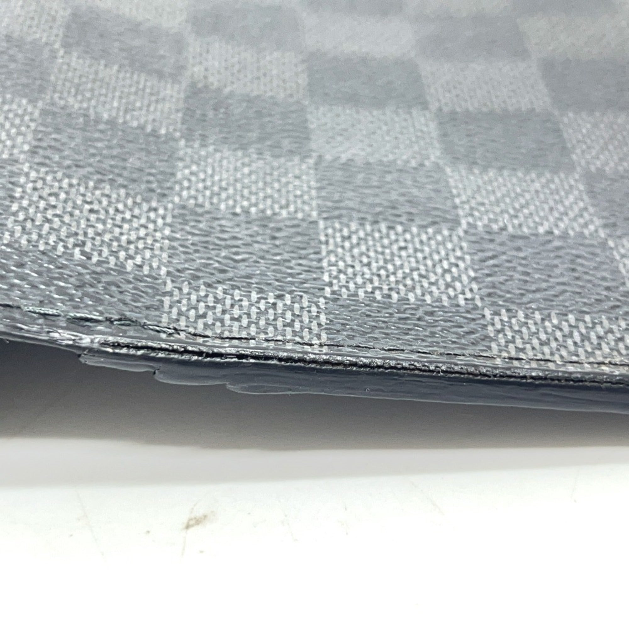 Louis Vuitton Black Damier Graphite Coin Purse/Coin Case