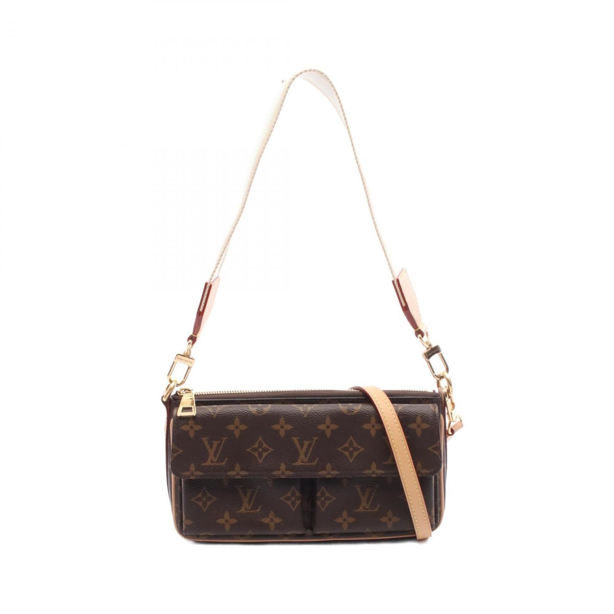 Louis Vuitton Brown Monogram Monogram Leather Shoulder Bag