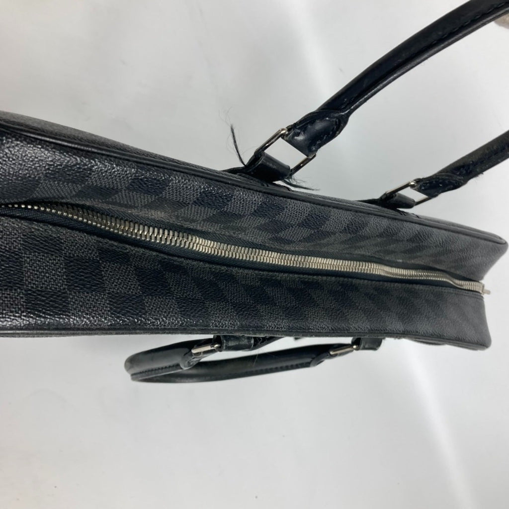 Louis Vuitton Black Damier Graphite Handbag Tote Bag