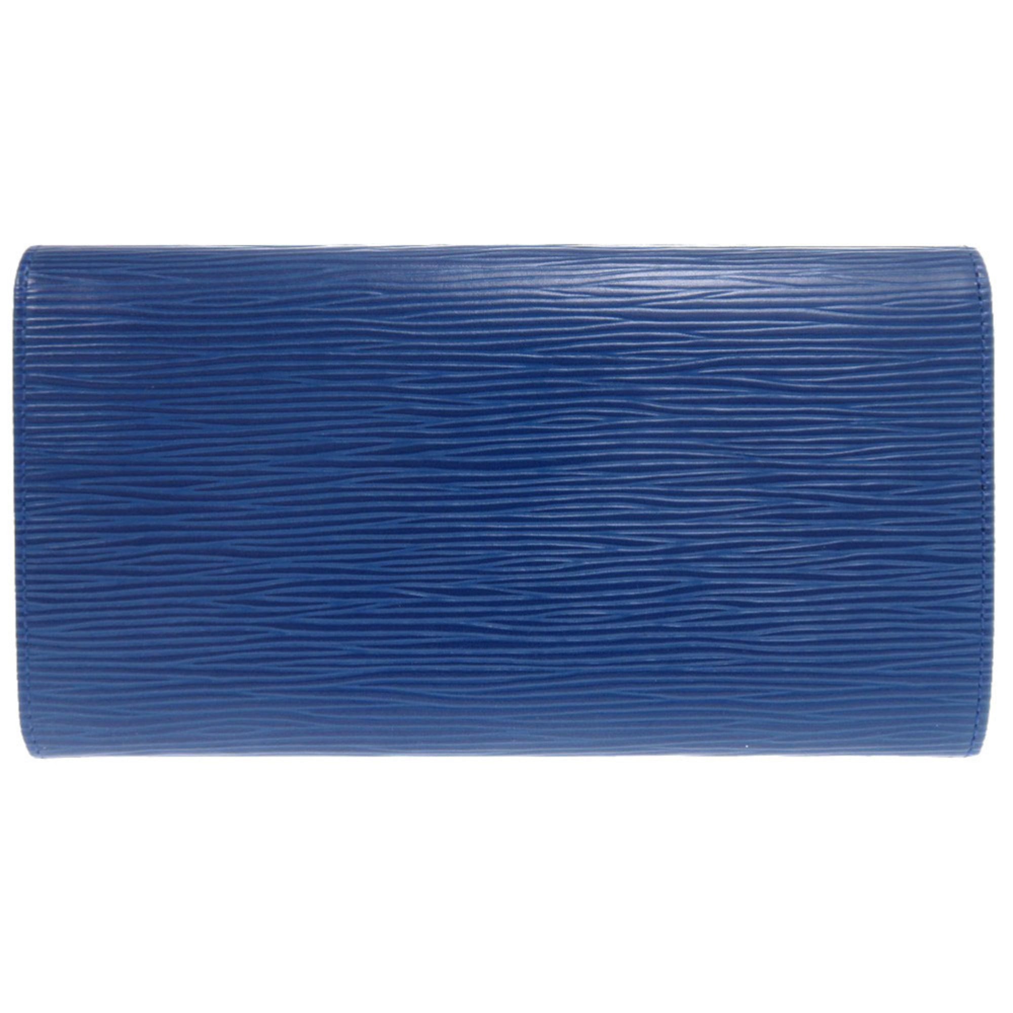 Louis Vuitton Blue Epi Leather Coin Purse/Coin Case
