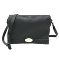Fendi Black Leather Shoulder Bag