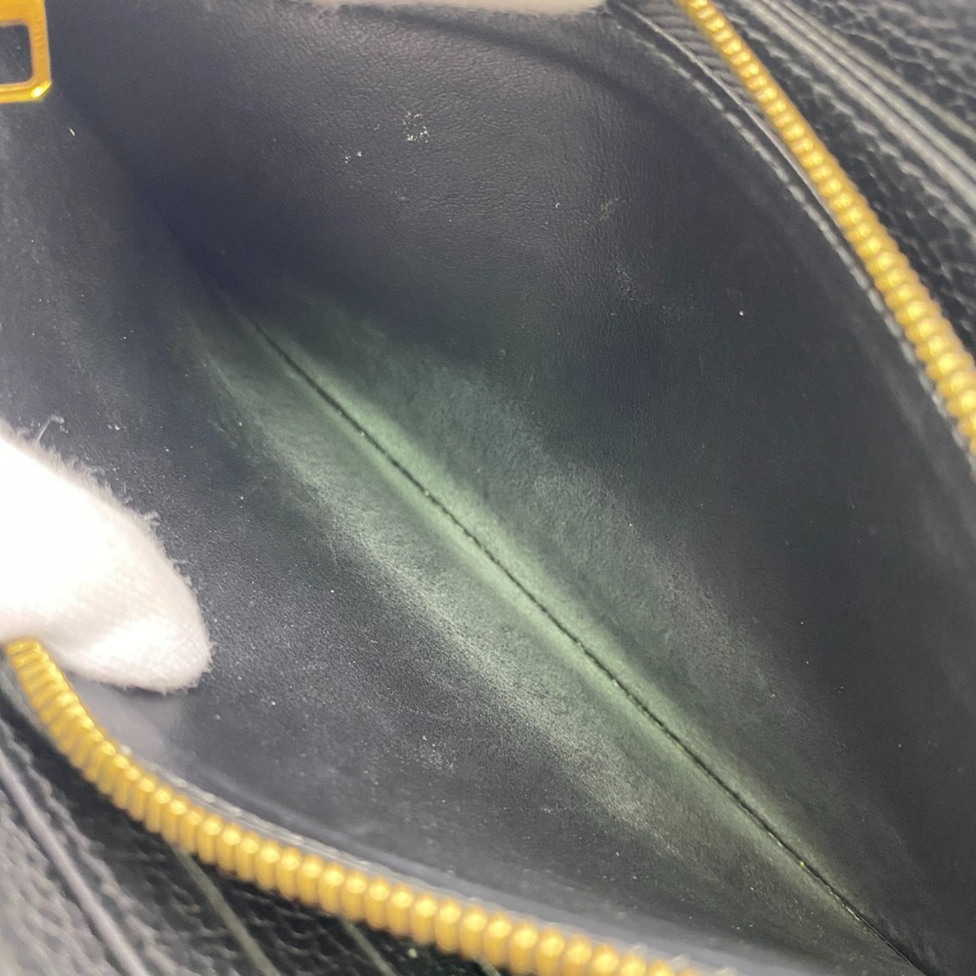 Louis Vuitton Black Leather