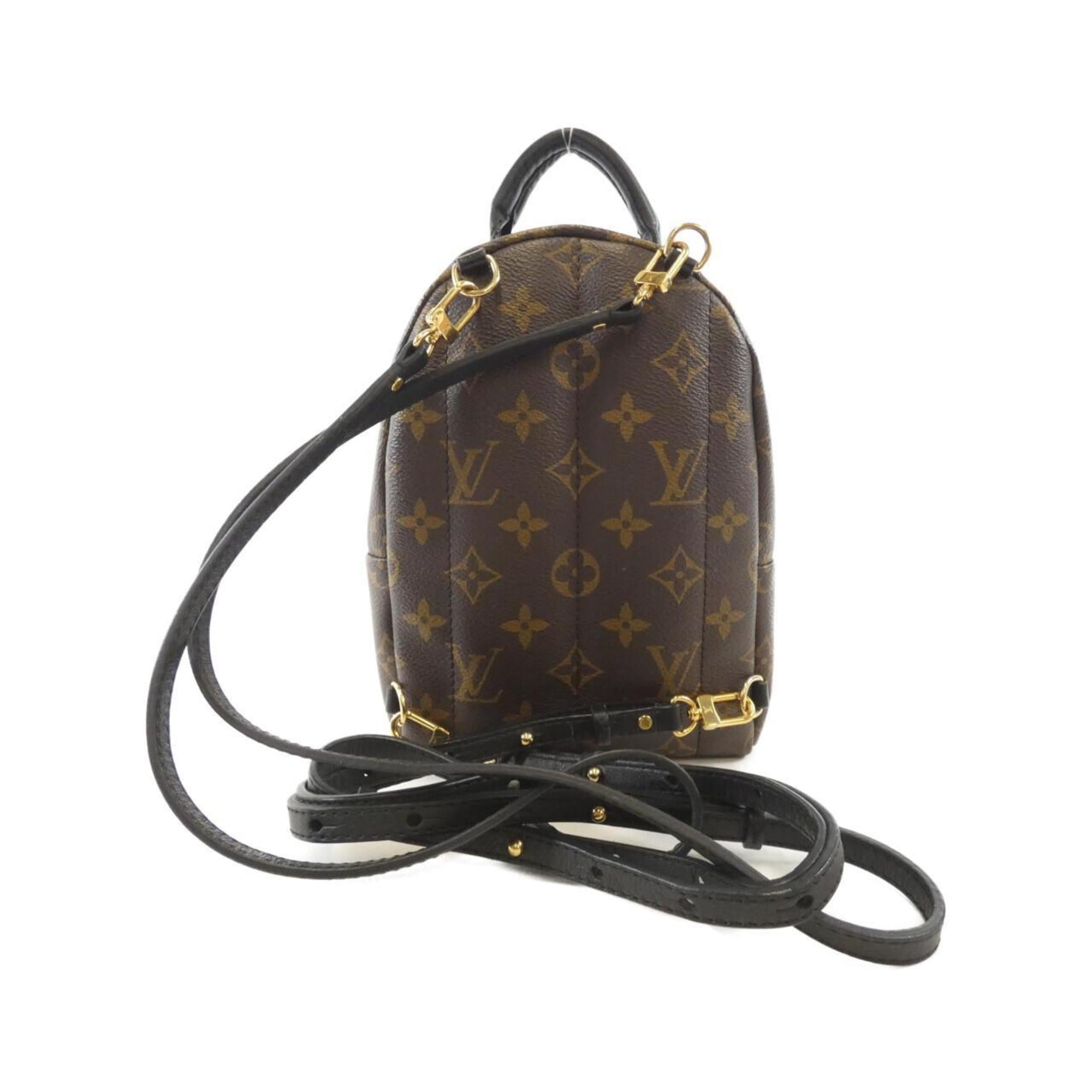 Louis Vuitton Brown Coated Canvas Backpack