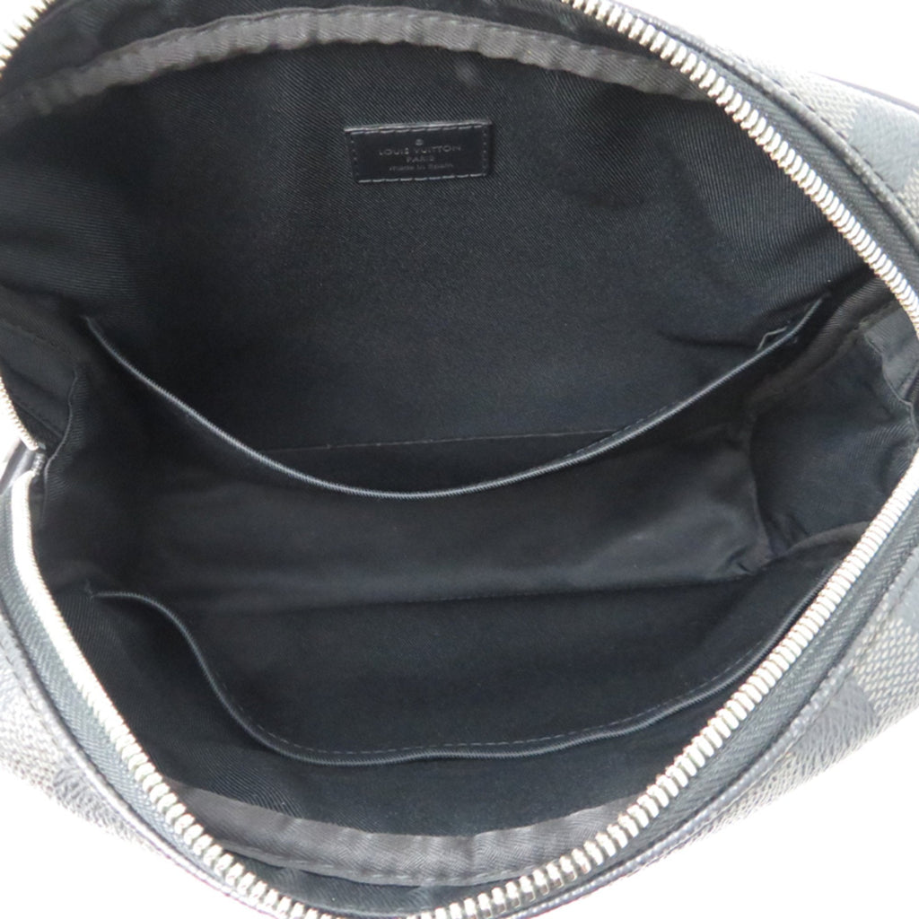 Louis Vuitton Black Damier Graphite Shoulder Bag