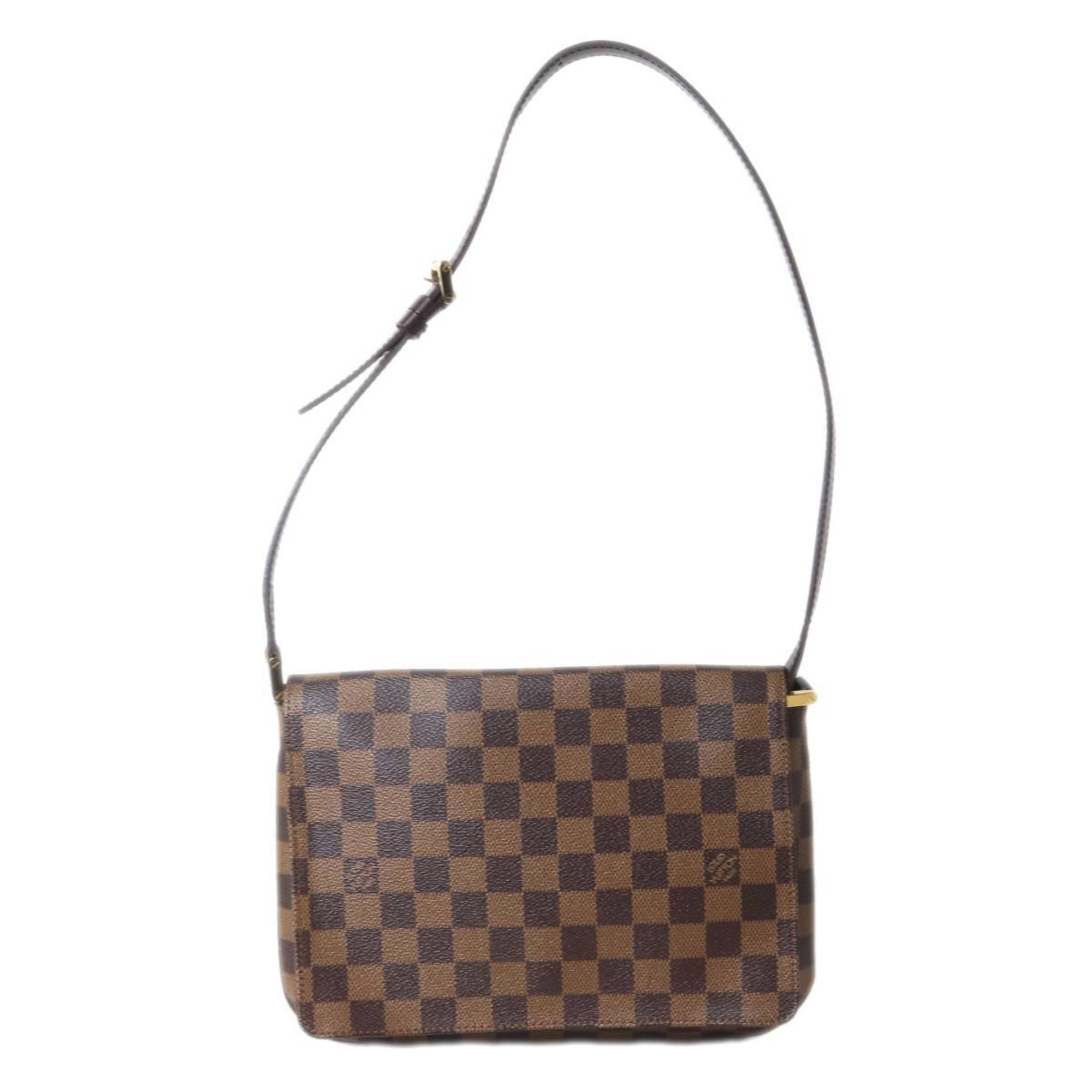 Louis Vuitton Damier Damier Canvas Ebene Shoulder Bag