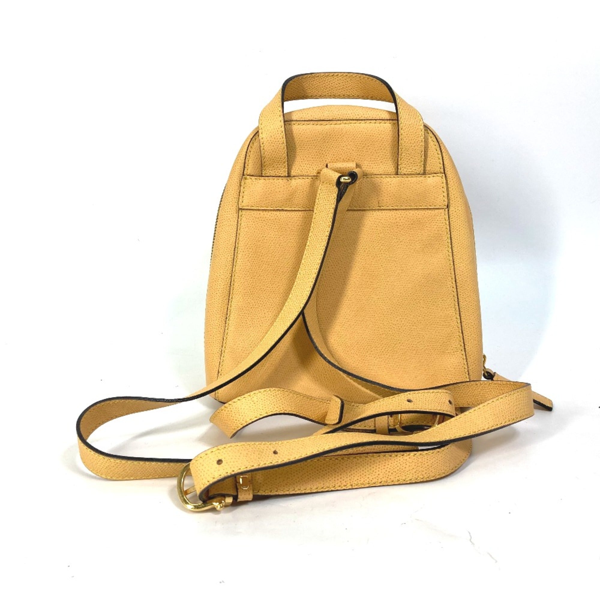 Celine Beige Leather Backpack