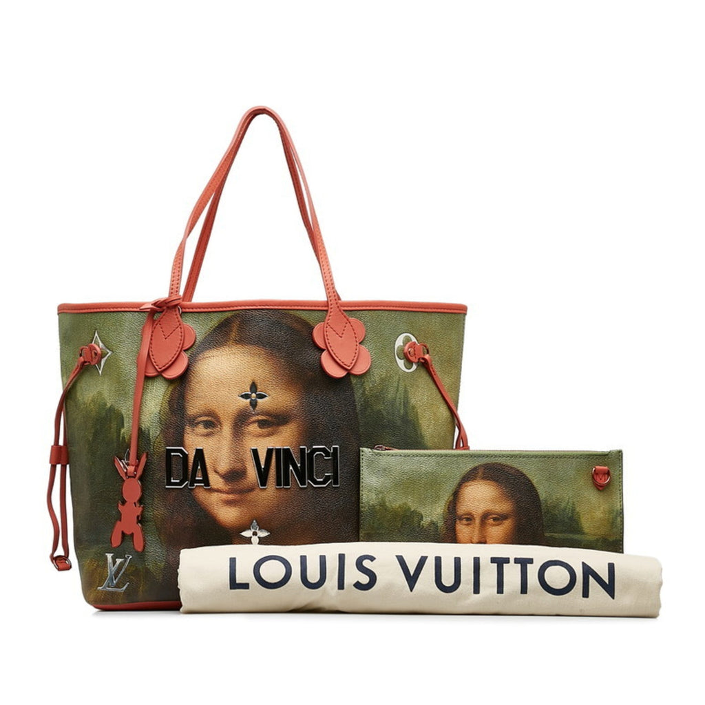 Louis Vuitton Masters Collection Multi-Color Pink Poppy Petal Pvc Leather Tote Bag