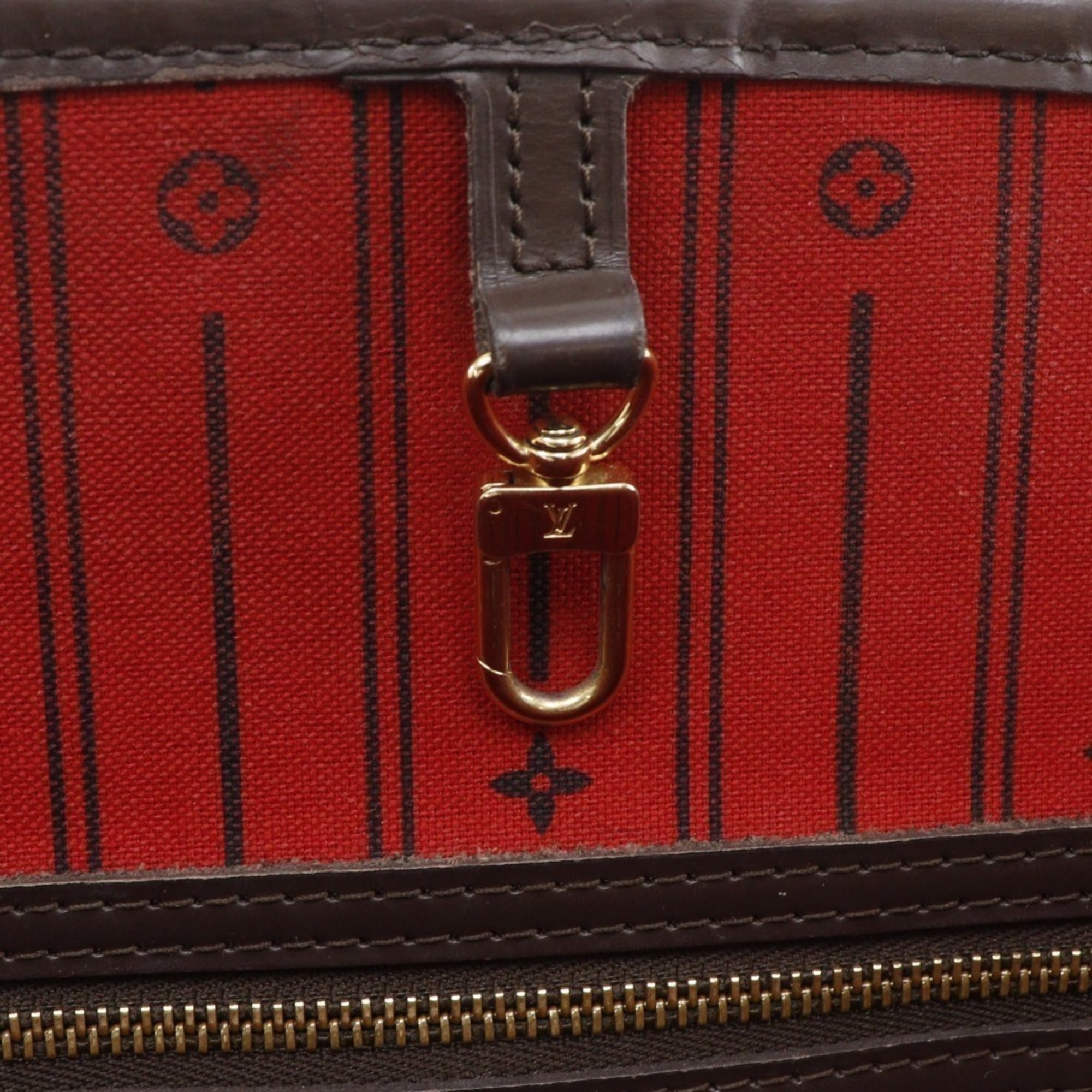 Louis Vuitton Brown Damier Canvas Tote Bag