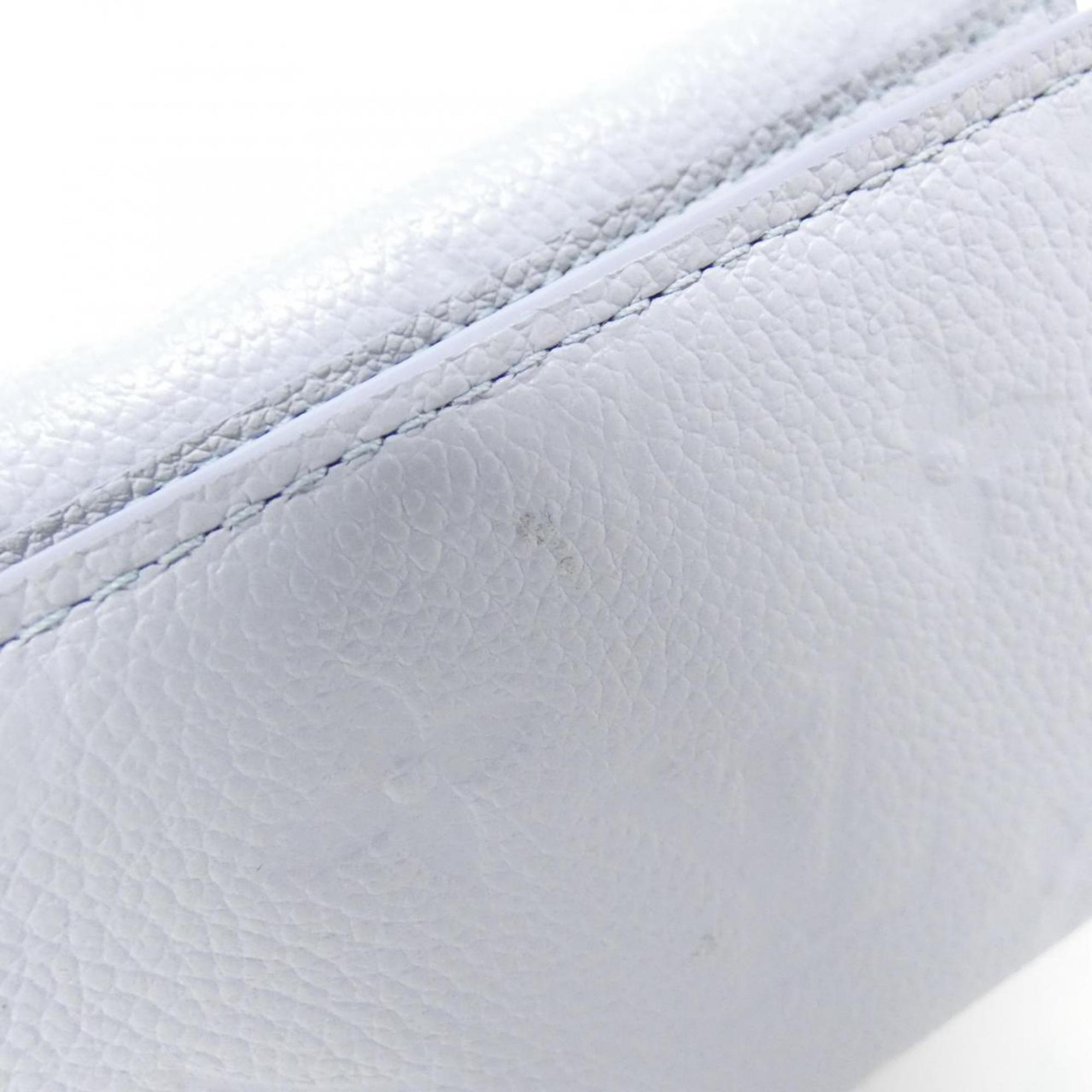 Louis Vuitton Blue Leather Wallet (Tri-Fold)
