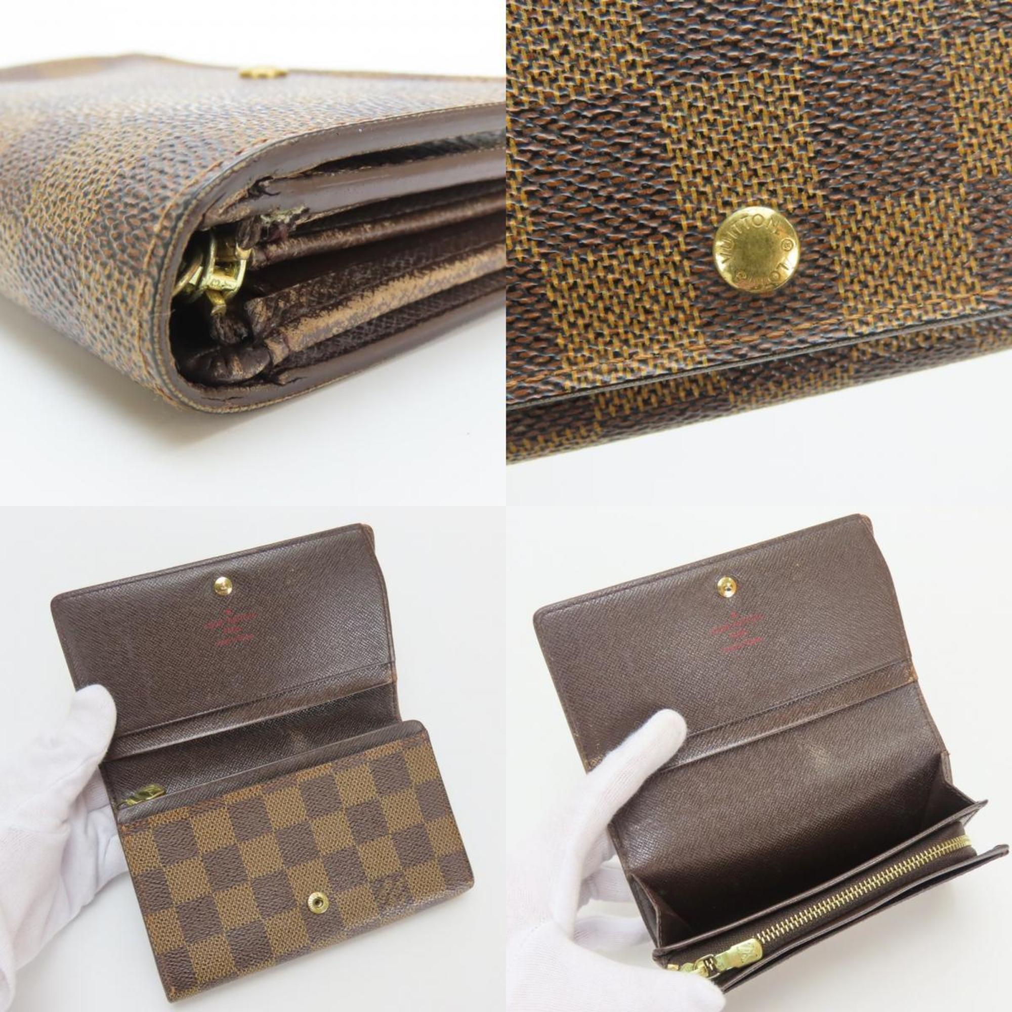 Louis Vuitton Damier Brown Ebene Wallet