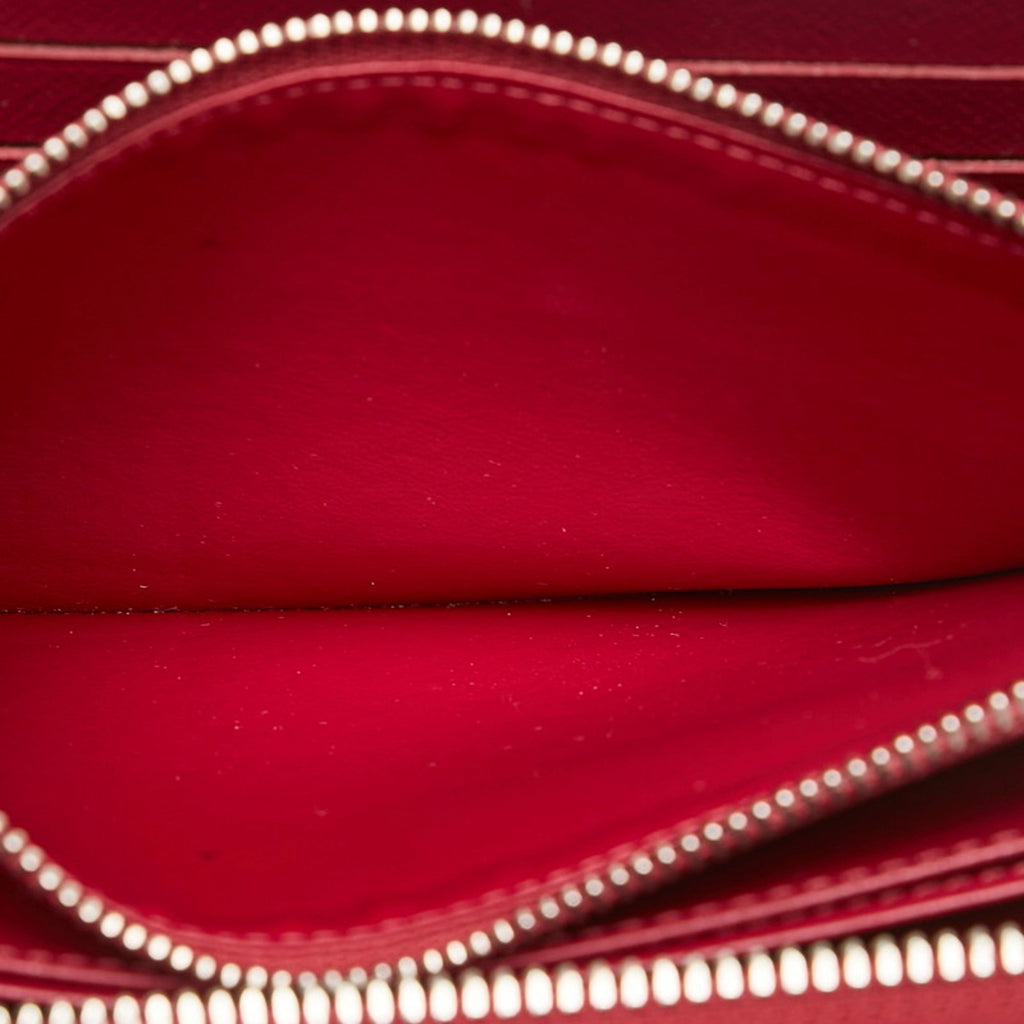Louis Vuitton Fuchsia Purple Leather Long Wallet