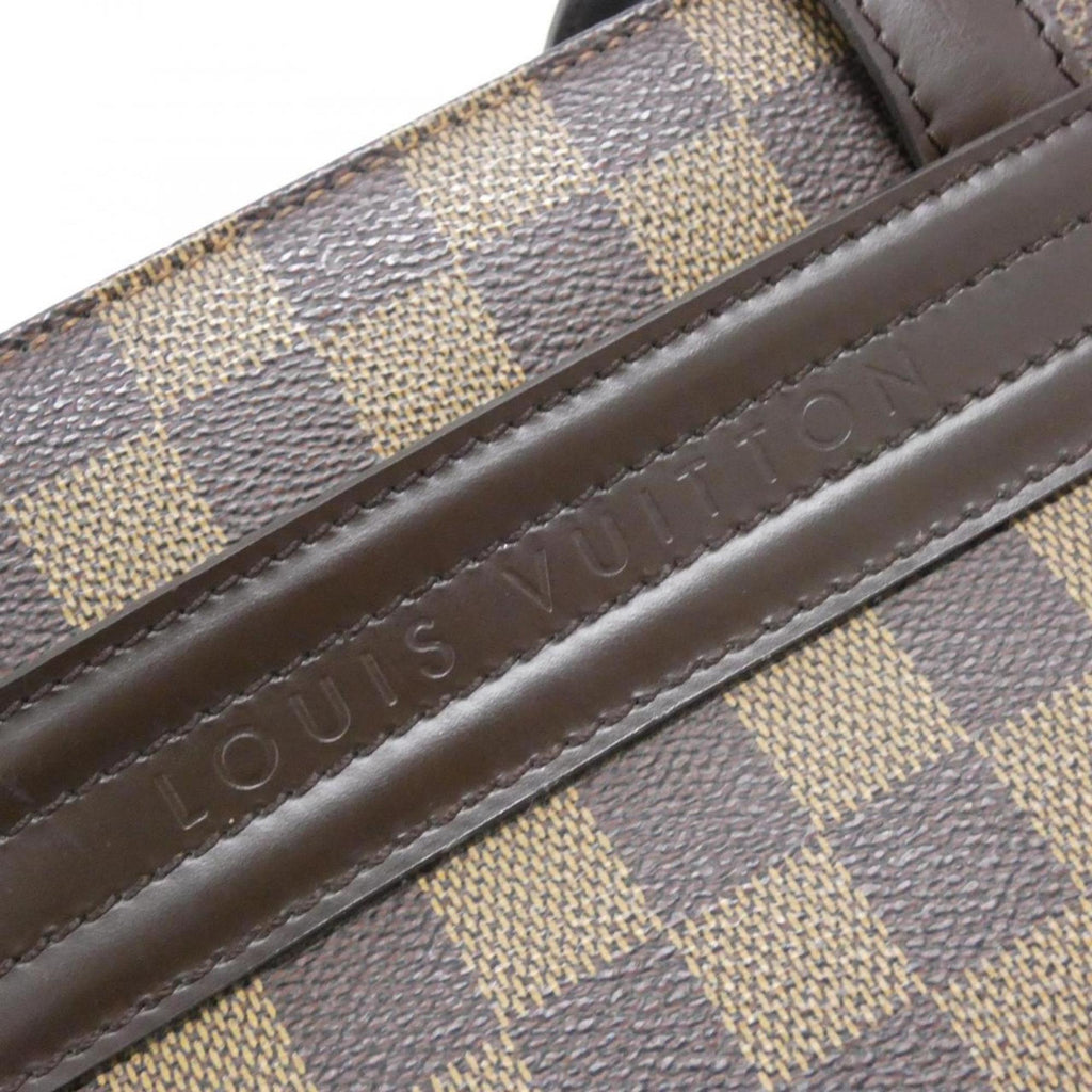 Louis Vuitton Brown Coated Canvas Handbag