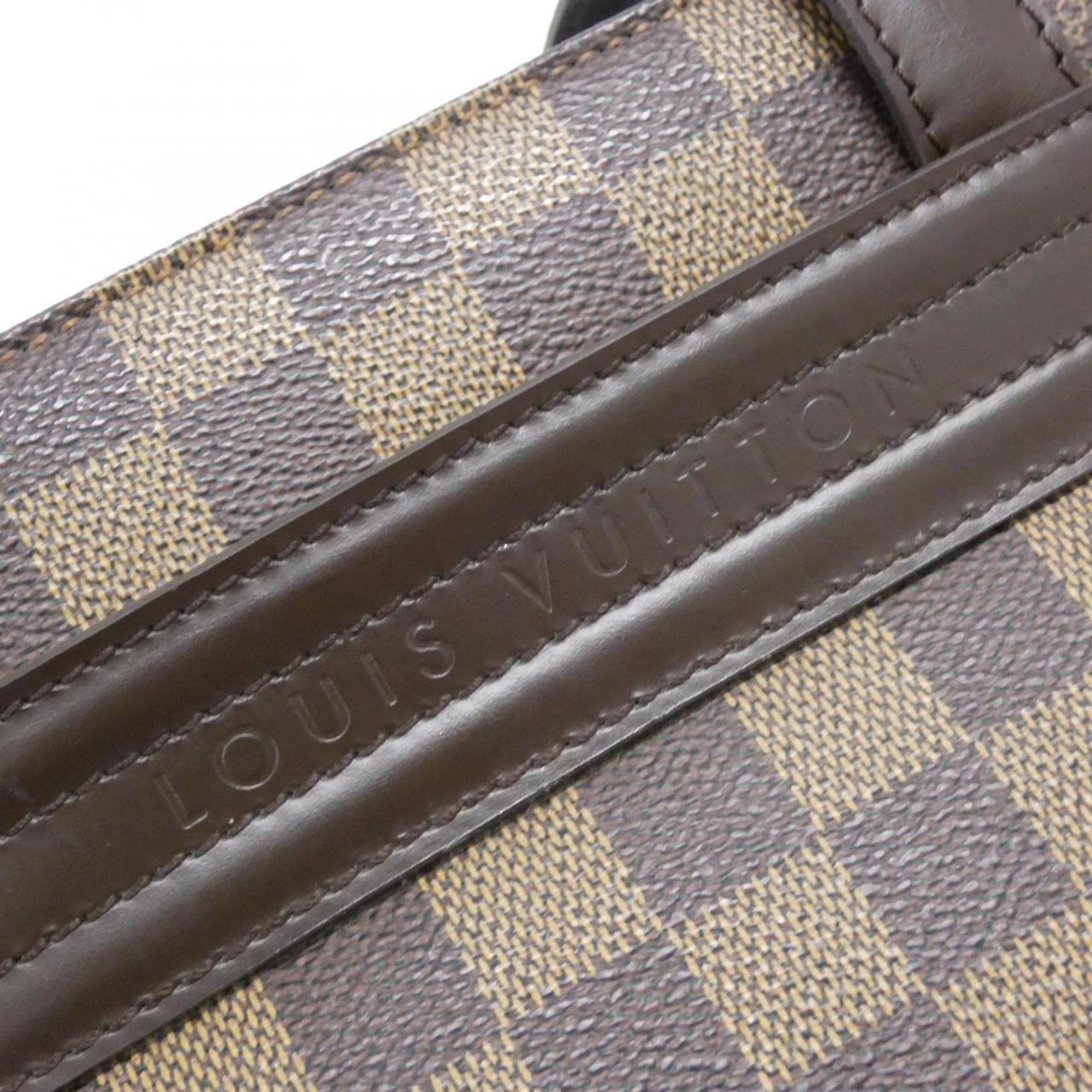Louis Vuitton Brown Coated Canvas Handbag