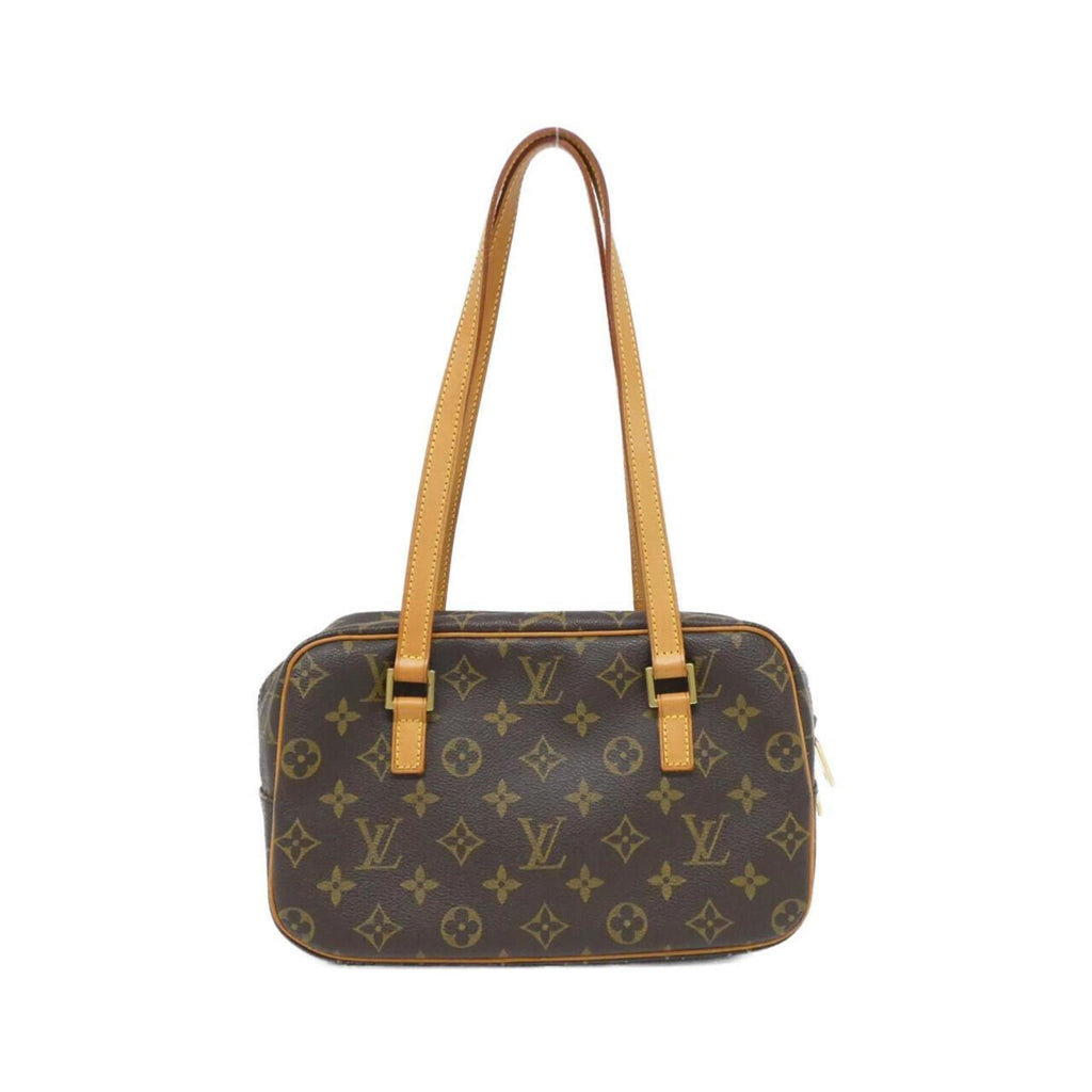 Louis Vuitton Brown Coated Canvas Shoulder Bag
