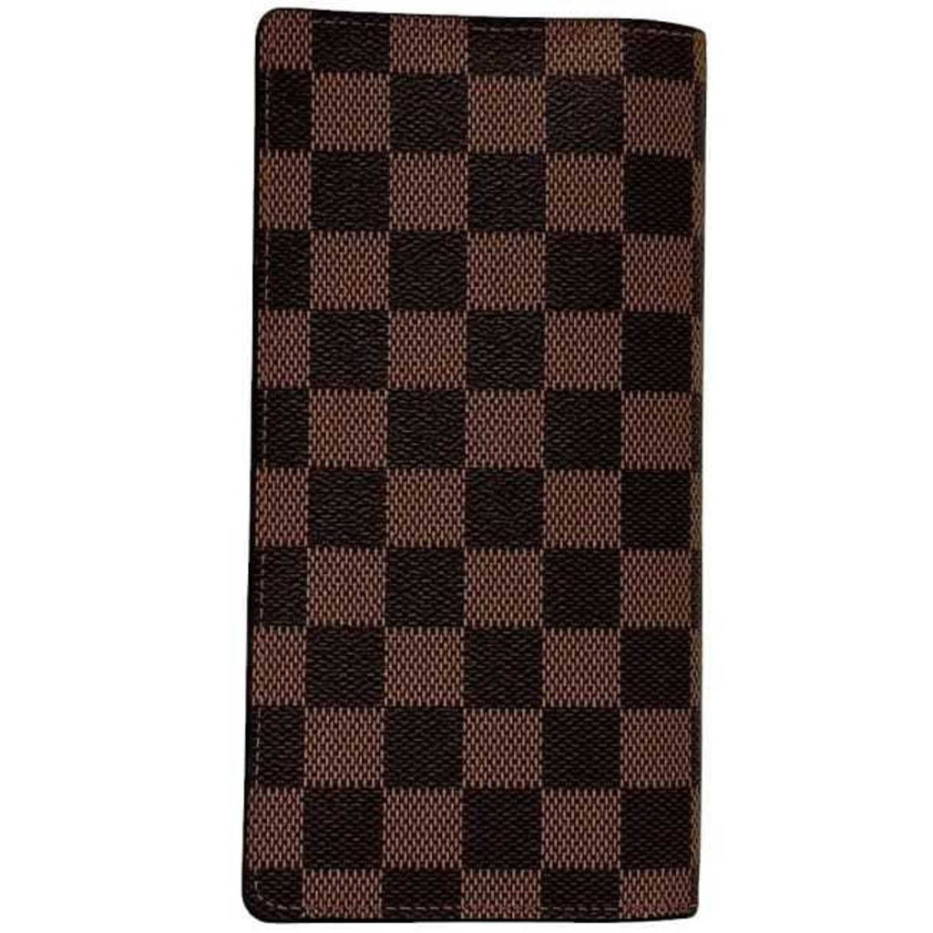 Louis Vuitton Brown Damier Canvas Ebene Damier Canvas Long Wallet