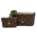 Louis Vuitton Brown Monogram Pochette Shoulder Bag