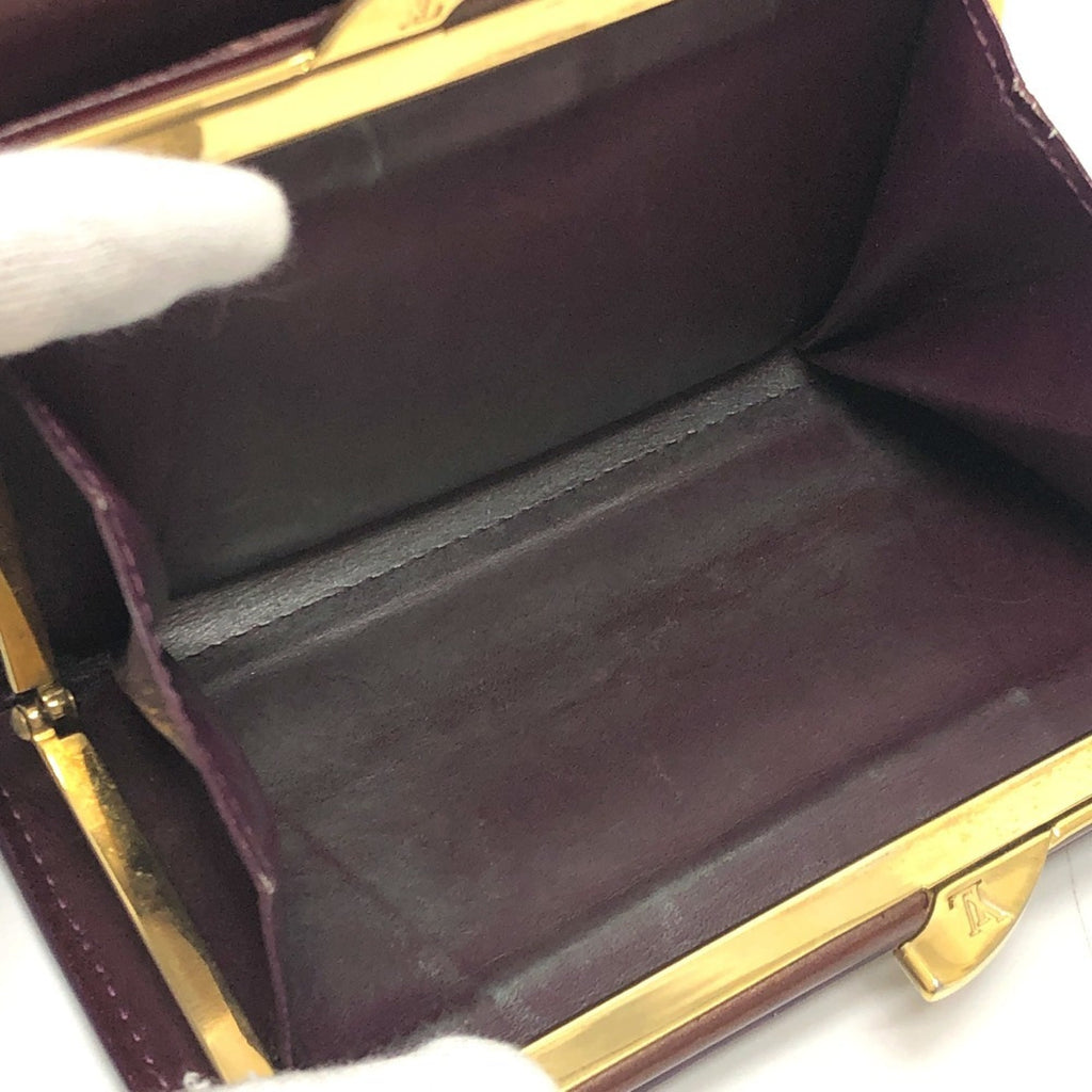 Louis Vuitton Rouge Fauviste Monogram Vernis Wallet