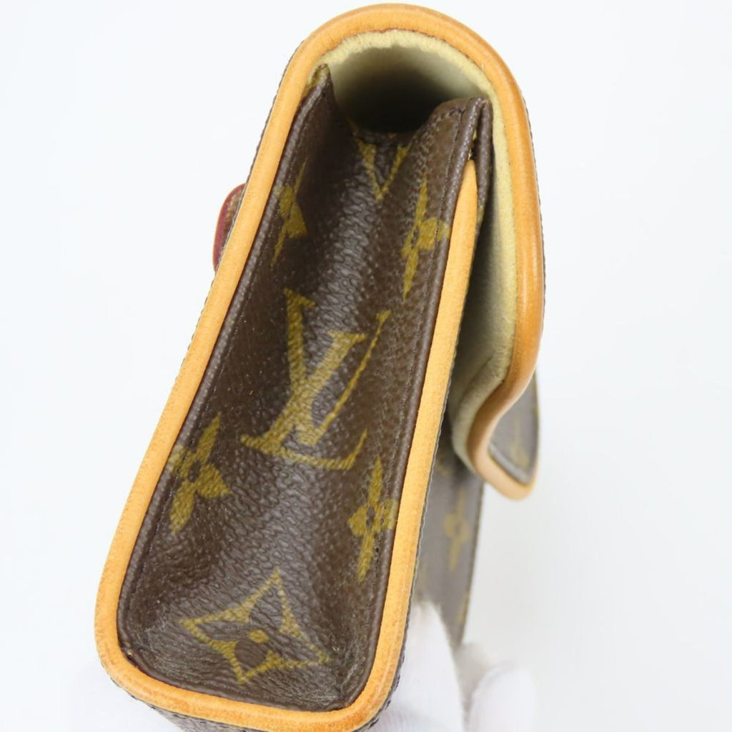 Louis Vuitton Monogram Brown Monogram Leather Fanny Pack Pochette
