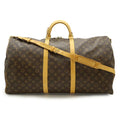 Louis Vuitton Brown Monogram Canvas Boston Bag Shoulder Bag