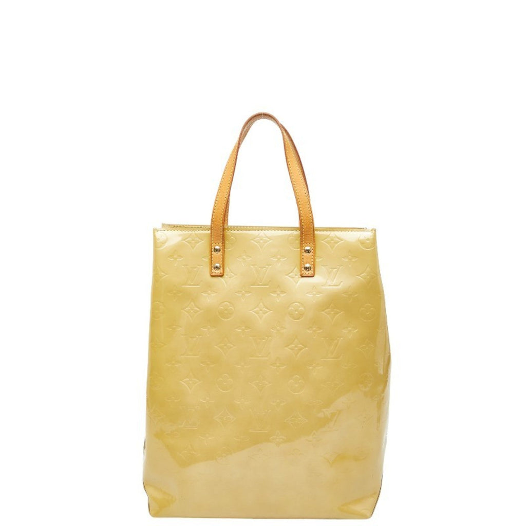 Louis Vuitton Beige Monogram Vernis Handbag Tote Bag