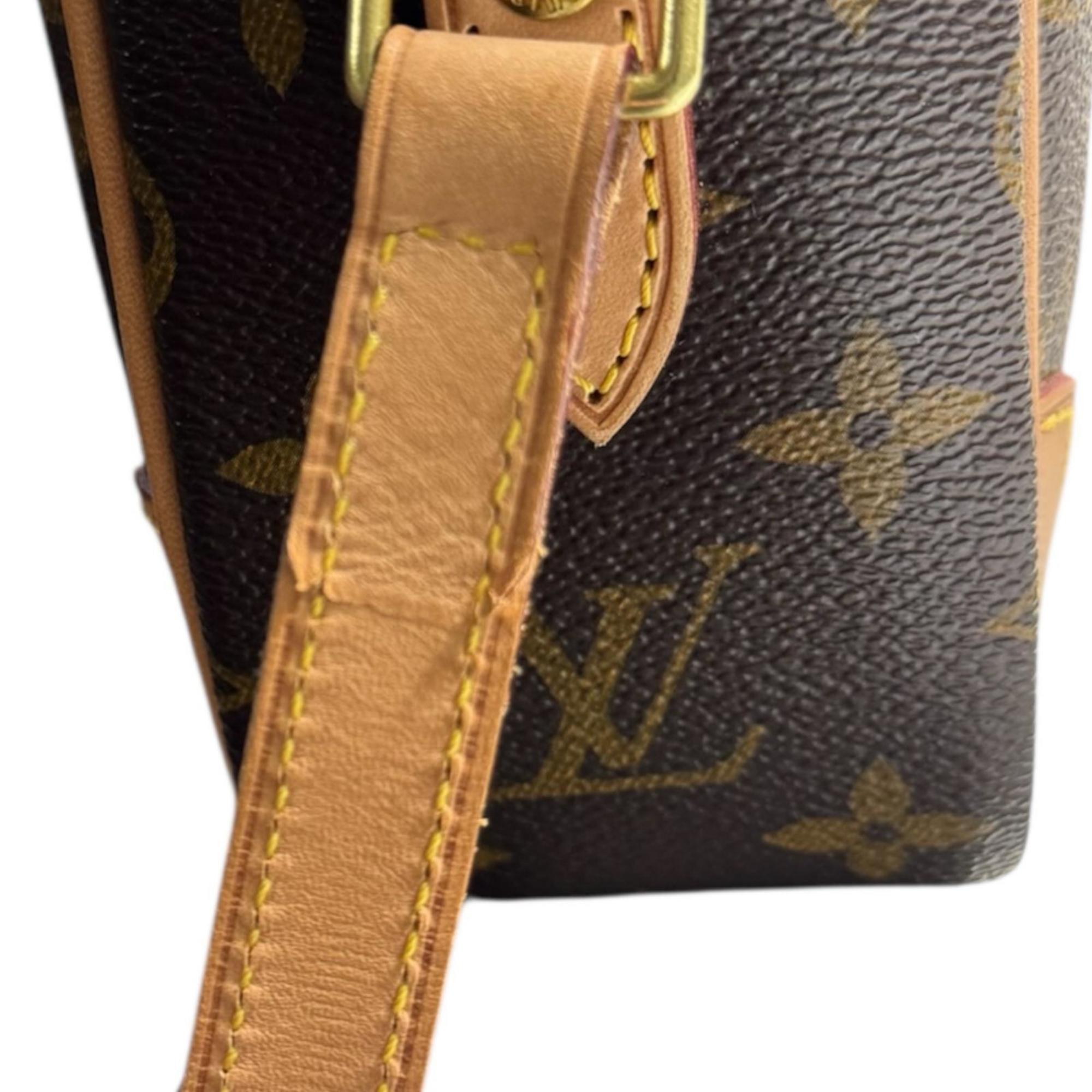 Louis Vuitton Brown Monogram Shoulder Bag