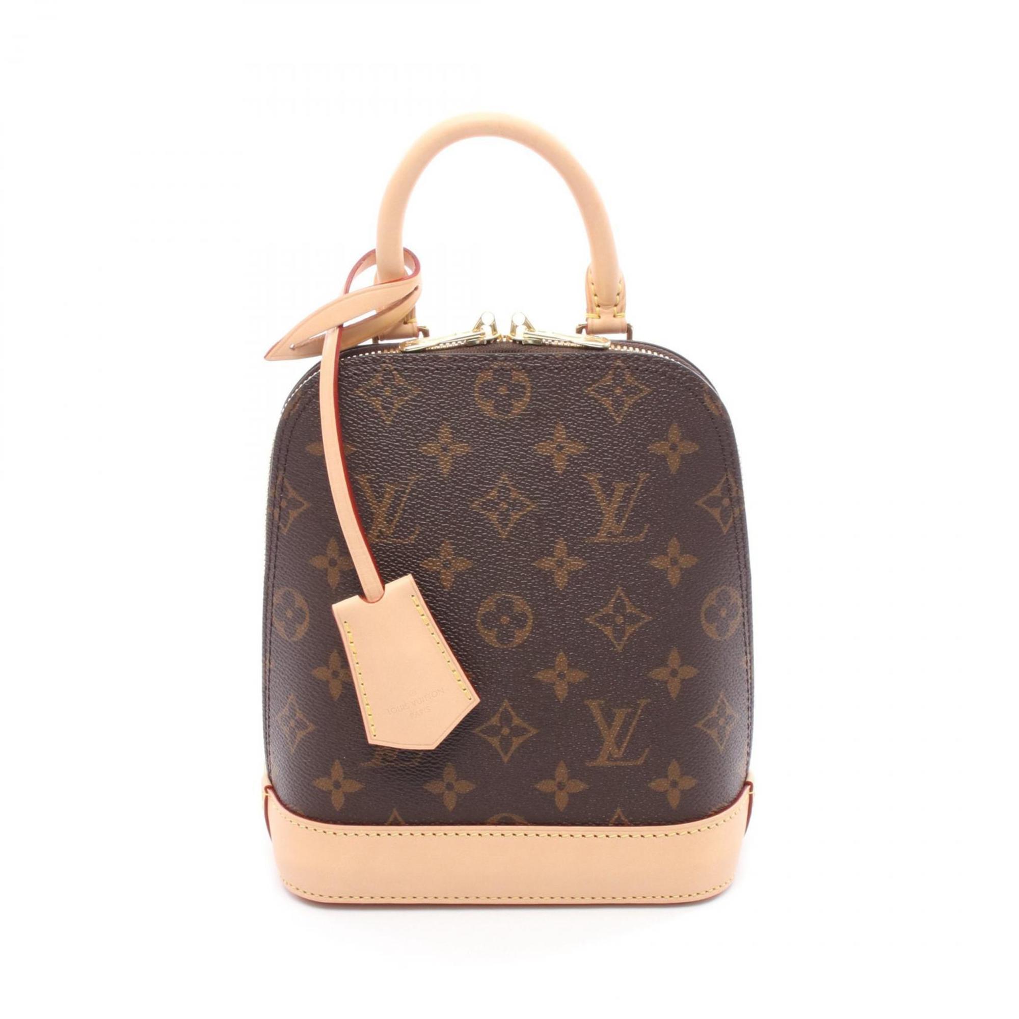 Louis Vuitton Brown Monogram Coated Canvas Backpack